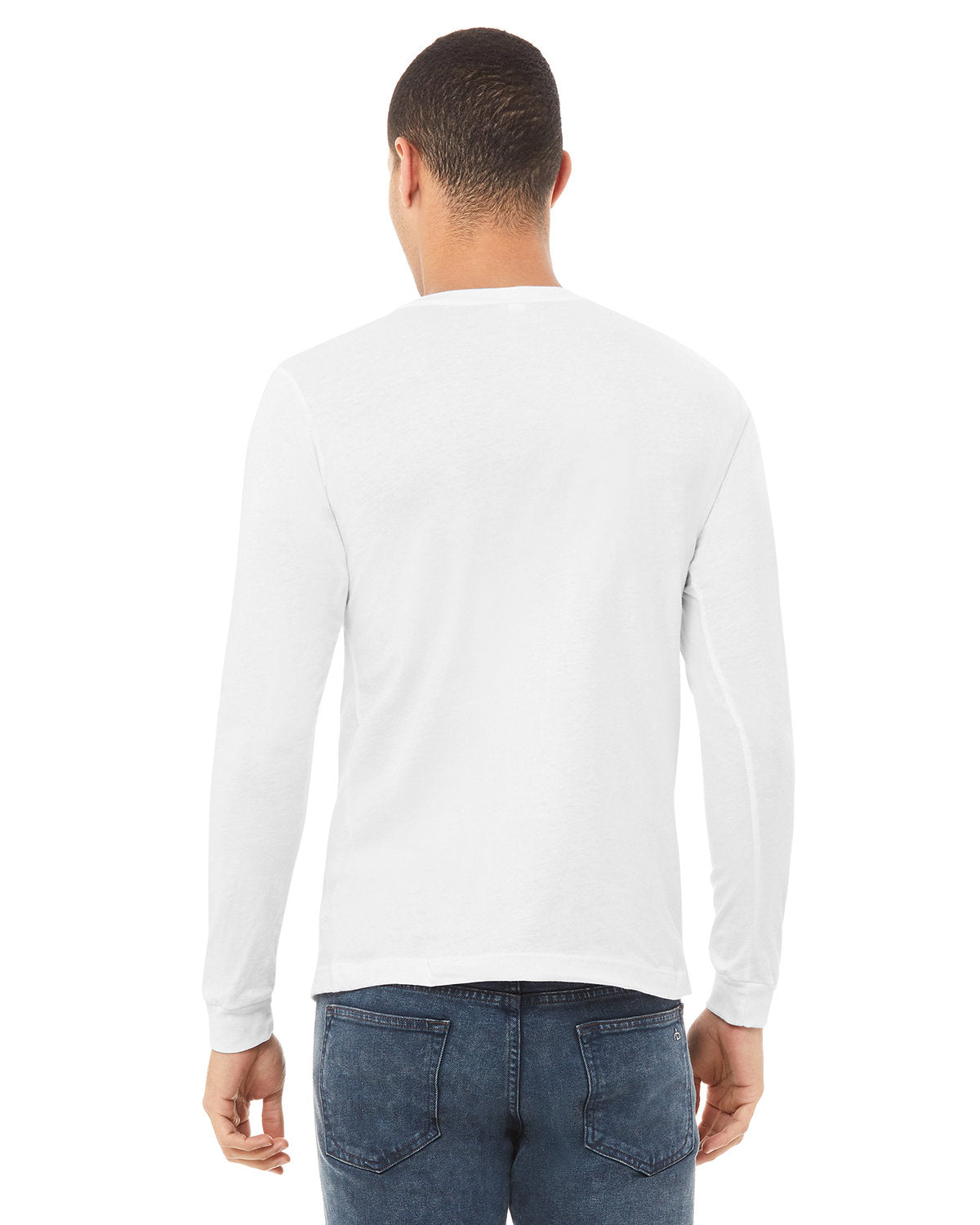 Bella + Canvas 3513 Unisex Triblend Long Sleeve T-Shirt - Soft Comfortable Crew Neck Tee for Men & Women - Perfect for Casual Wear, Layering, and Everyday Outfits