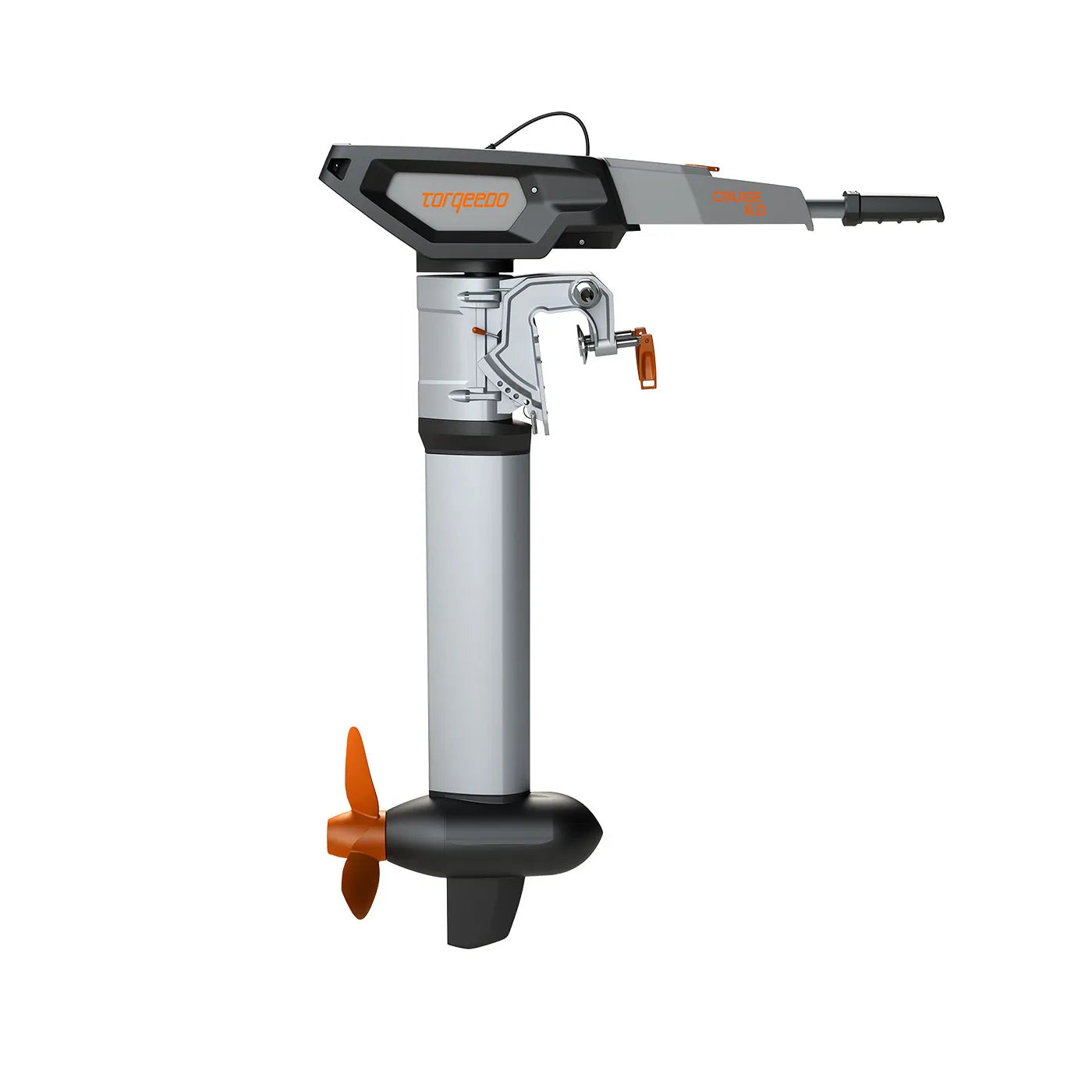 Torqeedo Cruise 6.0 T Electric Outboard Motor - Quiet & Eco-Friendly Boat Motor for Fishing, Cruising & Watersports | Perfect for Small Boats & Kayaks