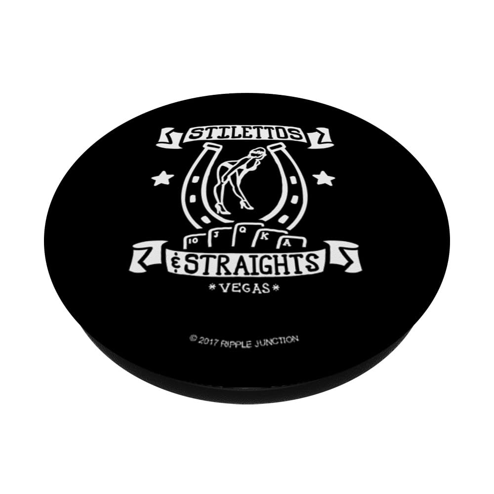PopSockets Cell Phone Stands & Grips for Smartphones & Tablets - Ripple Junction Stilettos & Straights Design - Perfect for Desk, Car, and Travel Use