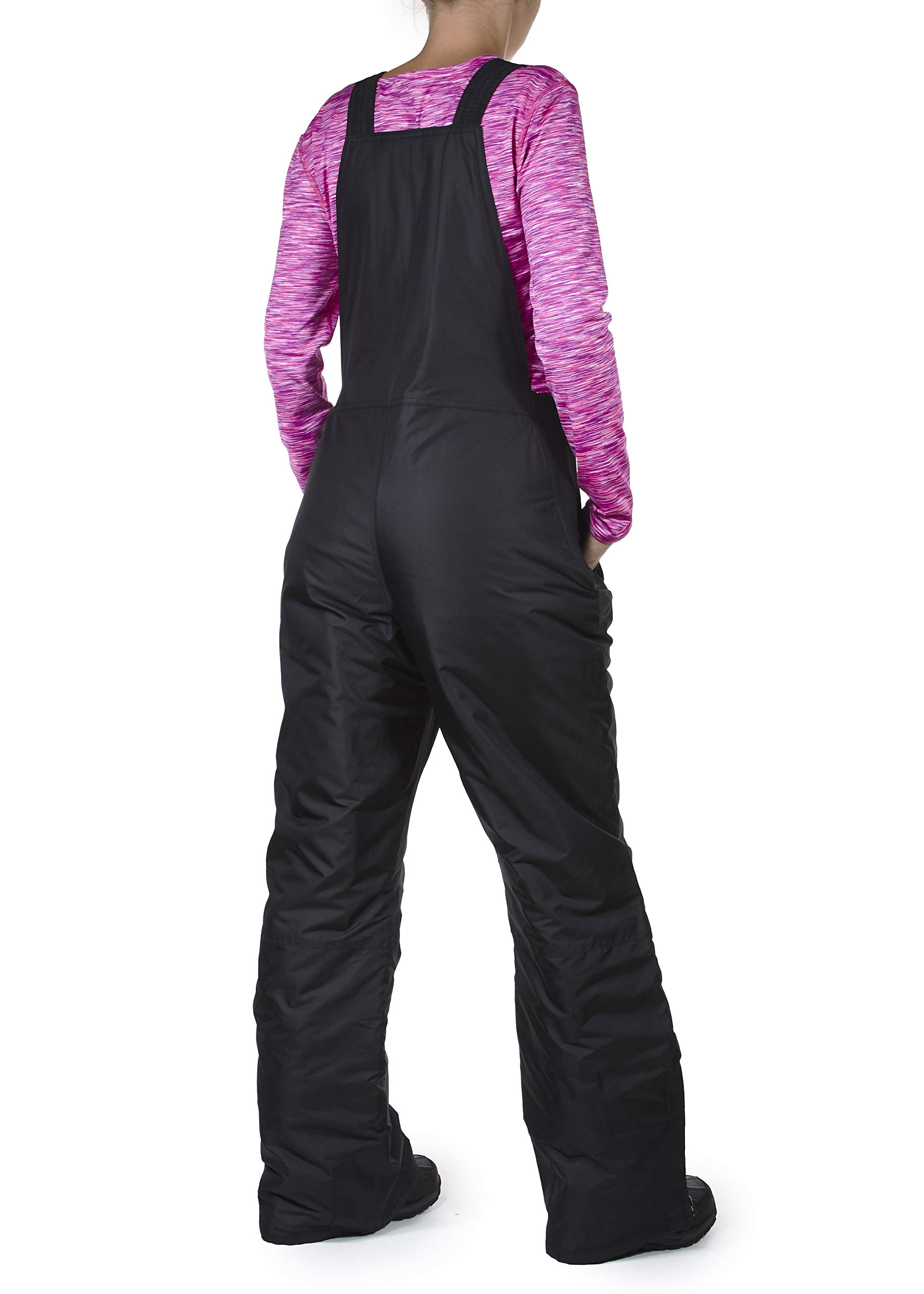 Arctic Quest Women's Insulated Waterproof Snow Bibs - Water Resistant Ski Pants for Snowboarding & Winter Sports - Warm & Comfortable Overalls for Outdoor Adventures
