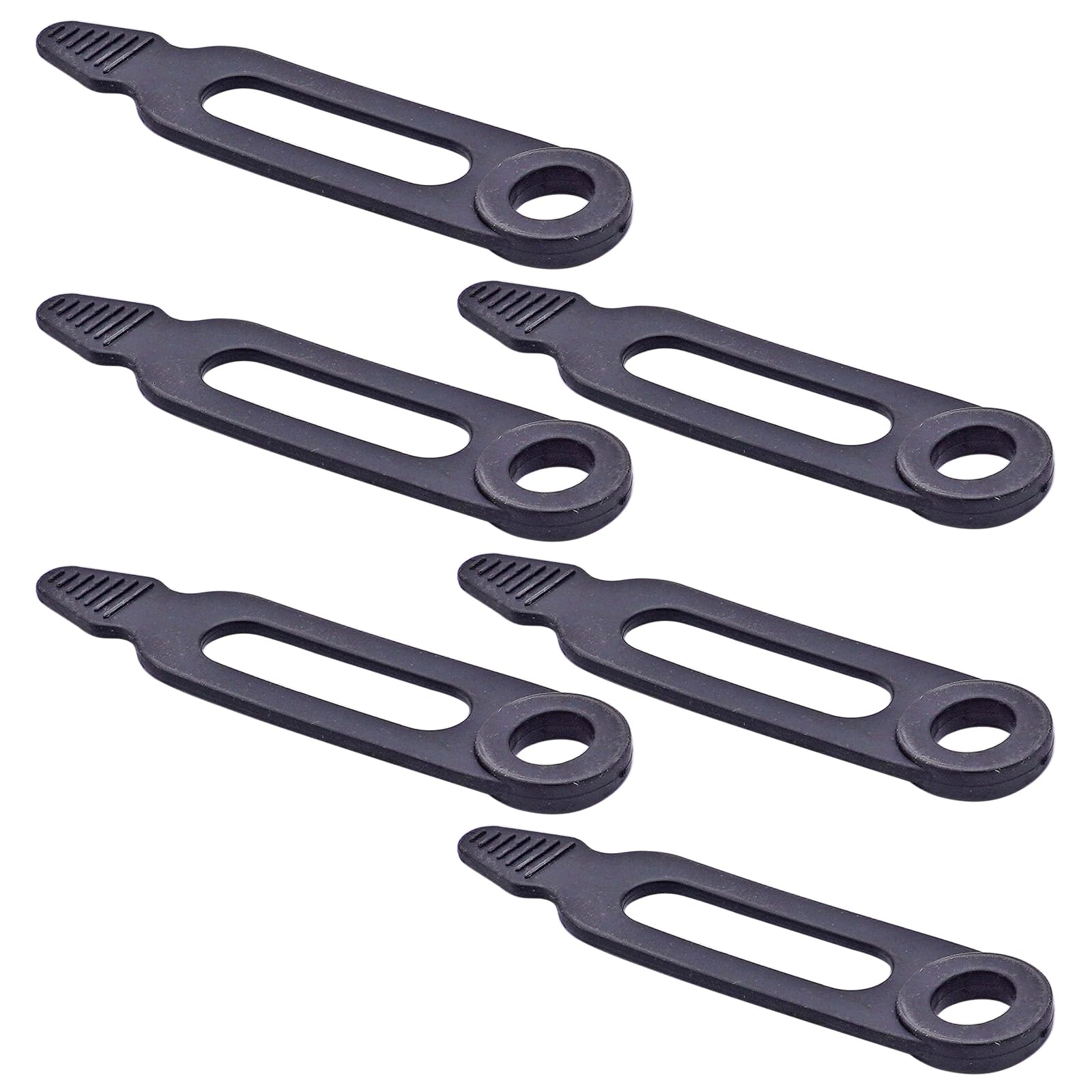 ATV Gun Rack Rubber Snubbers - 6 Pack Heavy Duty Gun Holder Track Straps for ATV/UTV, Compatible with Flex Grip Utility Holders | Secure Firearm Storage for Hunting, Off-Roading & Outdoor Adventures