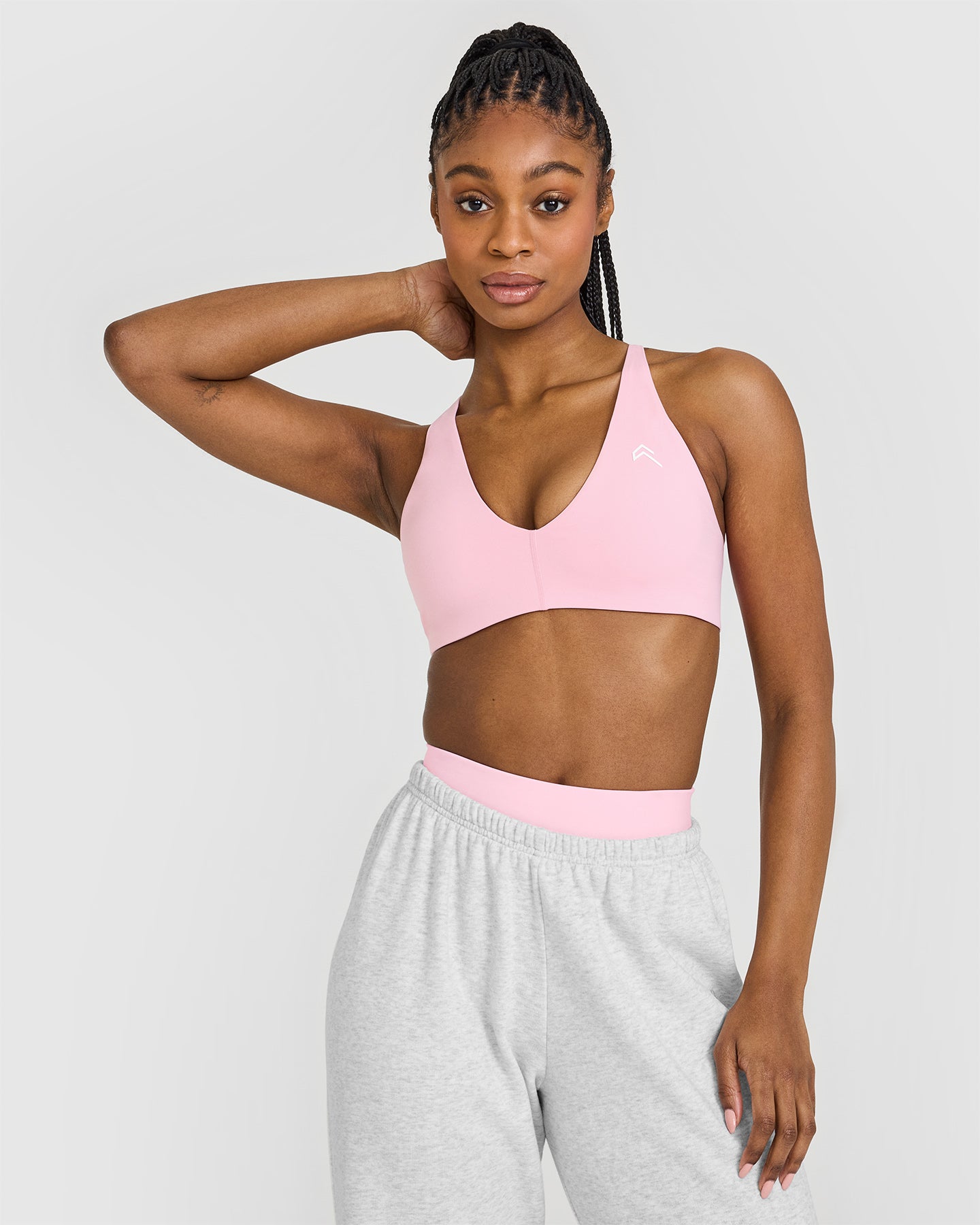 Seamless Wireless Micro Bralette - Petal Pink | Comfortable Soft Support for Yoga, Lounge & Everyday Wear