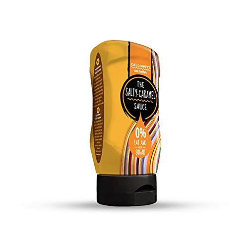 Callowfit Syrup 300ml - Premium Salted Caramel Flavor for Coffee, Desserts & Baking - Perfect for Lattes, Ice Cream & Cocktails