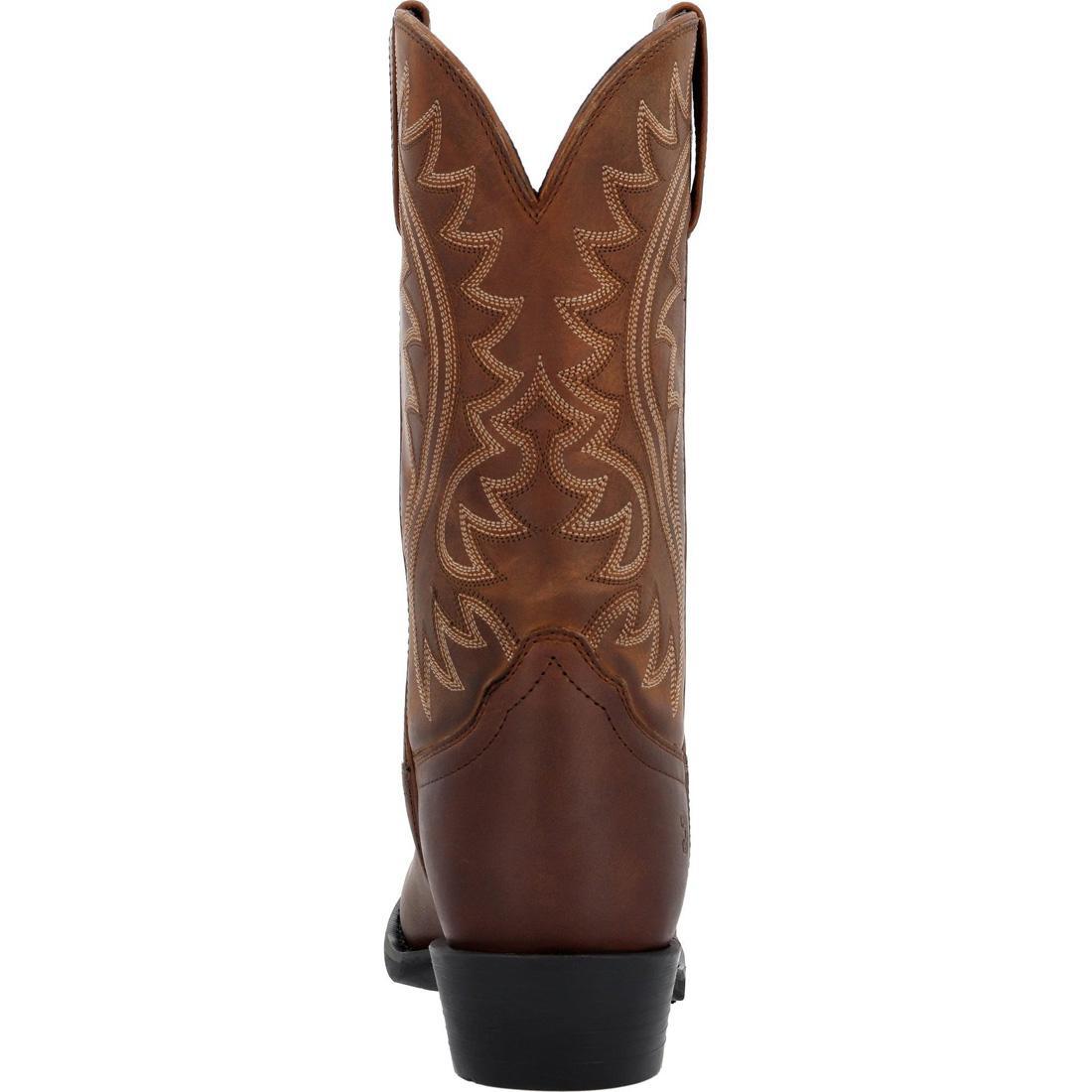 Shyloh Brown Western Boots for Women - Genuine Leather Cowgirl Boots with Comfortable Fit - Perfect for Rodeo, Country Dancing & Outdoor Adventures