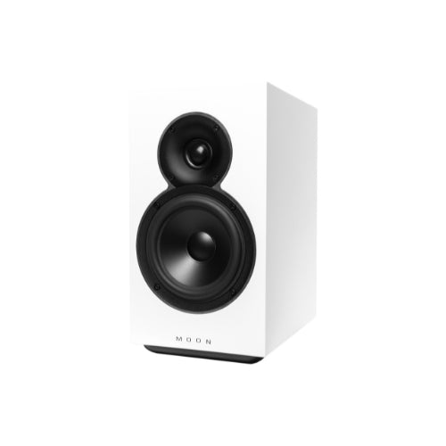 MOON Voice 22 Bookshelf Speakers (Pair) - High-Quality Stereo Sound for Home Theater, Gaming & Music Listening - Perfect for Living Room, Bedroom & Office Setup
