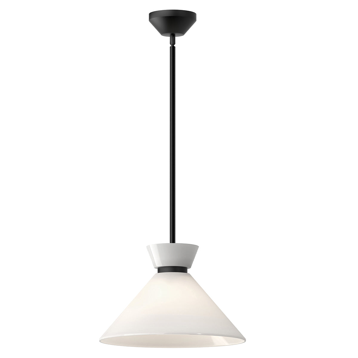 Alora Halston 1 Liter Glass Pendant Light Fixture with E27 Socket - Perfect for Kitchen Island, Dining Room, or Bedroom Lighting