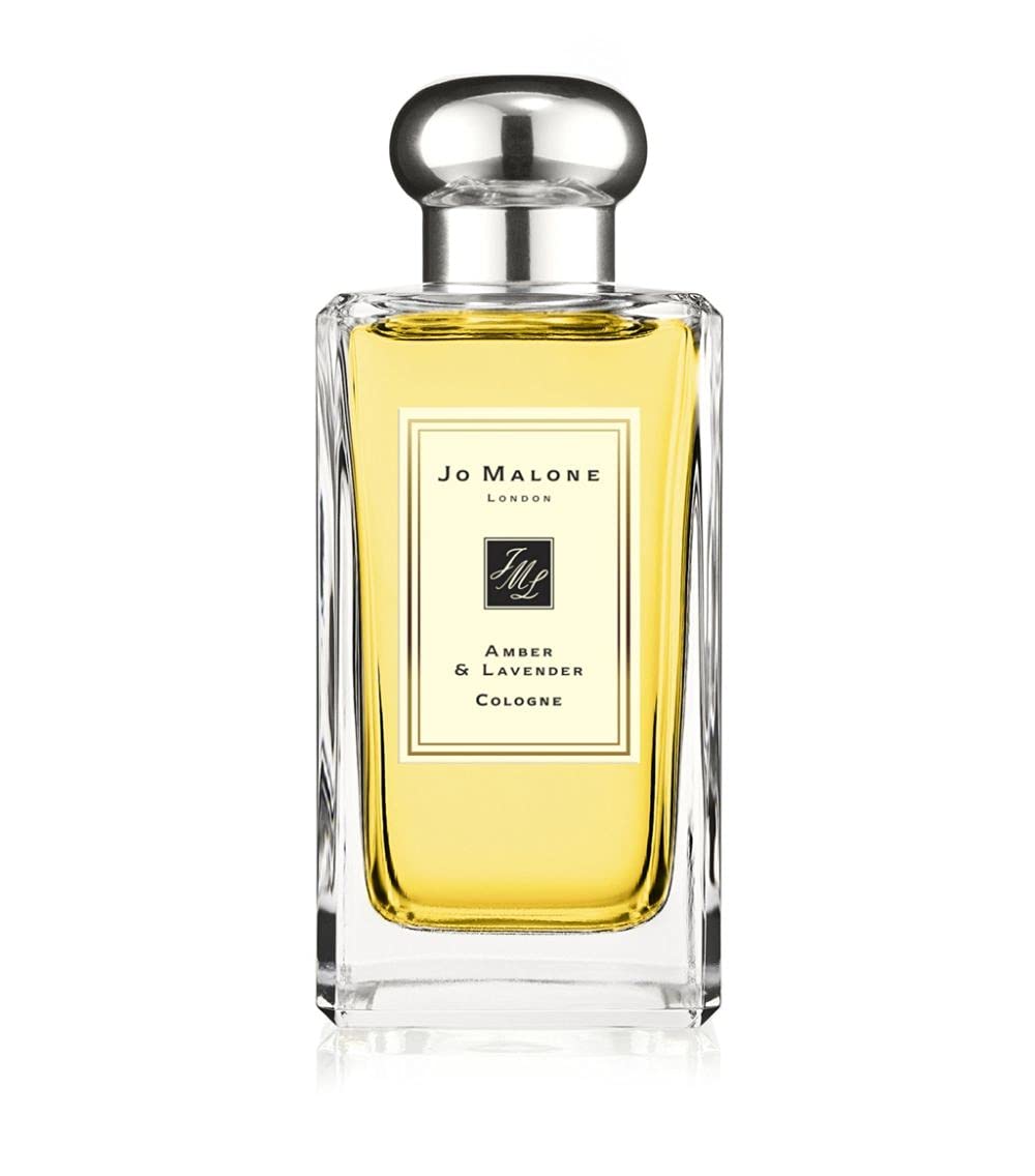 Jo Malone Amber & Lavender Cologne Spray 3.4 oz - Unboxed Luxury Perfume for Women & Men | Romantic Date Night, Office Wear & Special Occasions