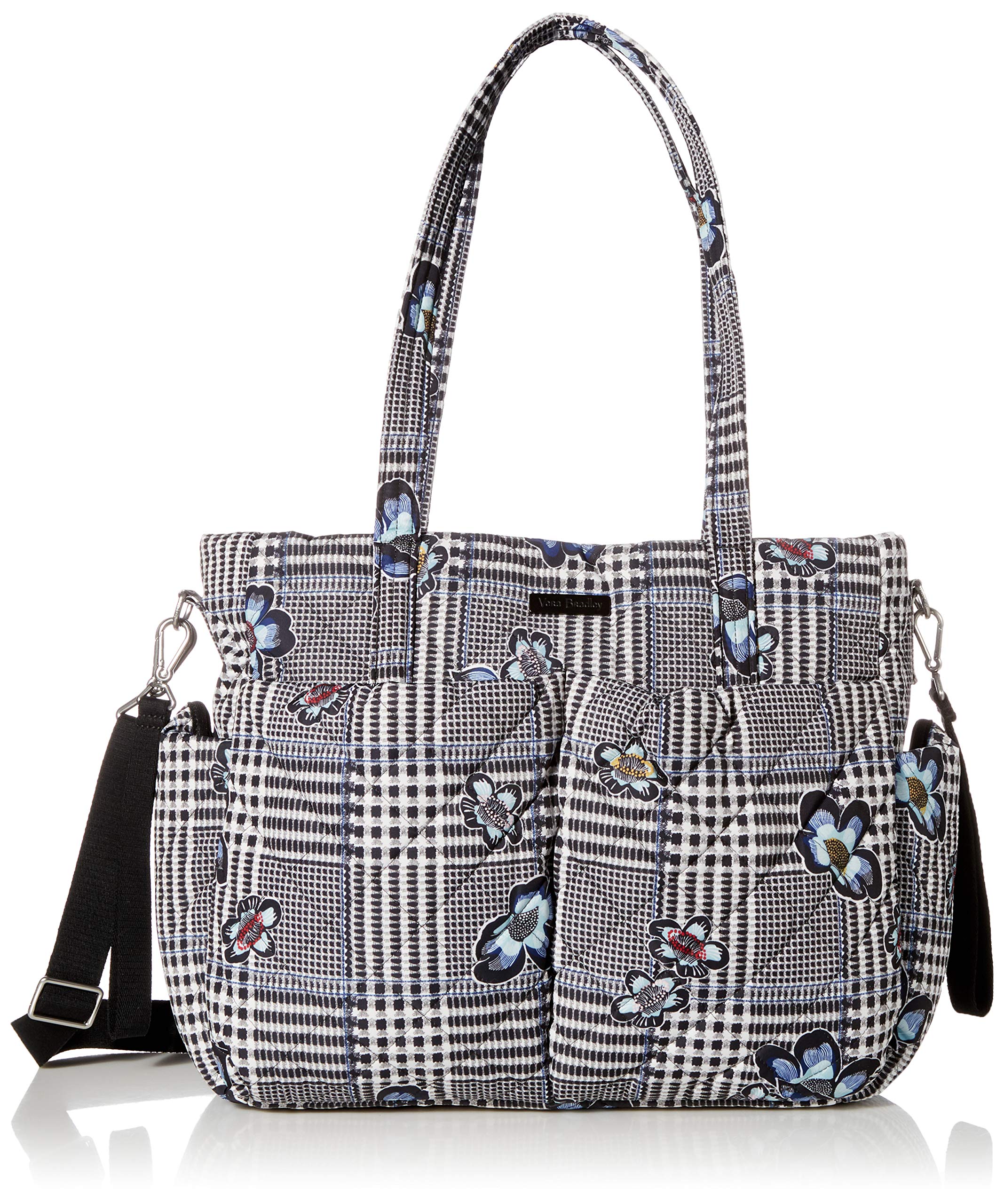 Vera Bradley Performance Twill Ultimate Baby Diaper Bag - Large Waterproof Tote with Multiple Pockets for Moms, Perfect for Travel, Hospital & Everyday Use