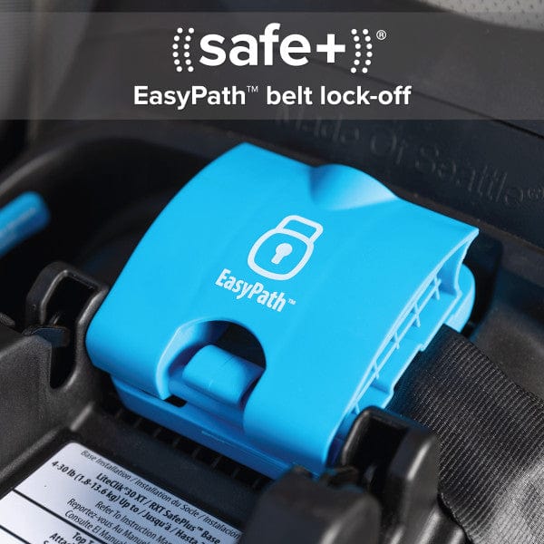 LiteClik 30 R/RX SafePlus Infant Car Seat Base - Safe & Easy Installation for Newborns - Perfect for Travel, Daily Commute & Family Outings