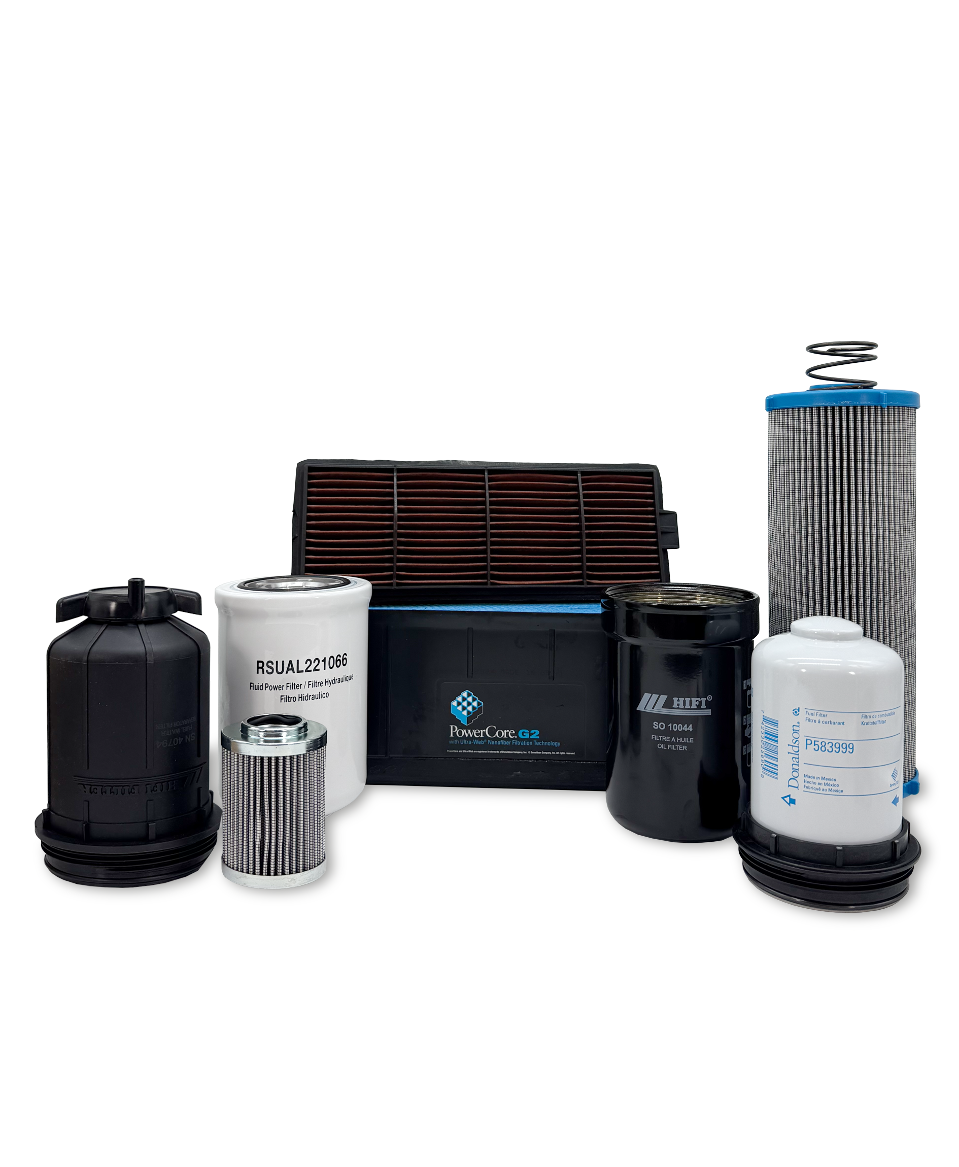HERO® Maintenance Filter Kit for John Deere 6110R Utility Tractor - Air, Oil & Fuel Filters Replacement Set - Perfect for Farm Equipment Maintenance & Tractor Upkeep