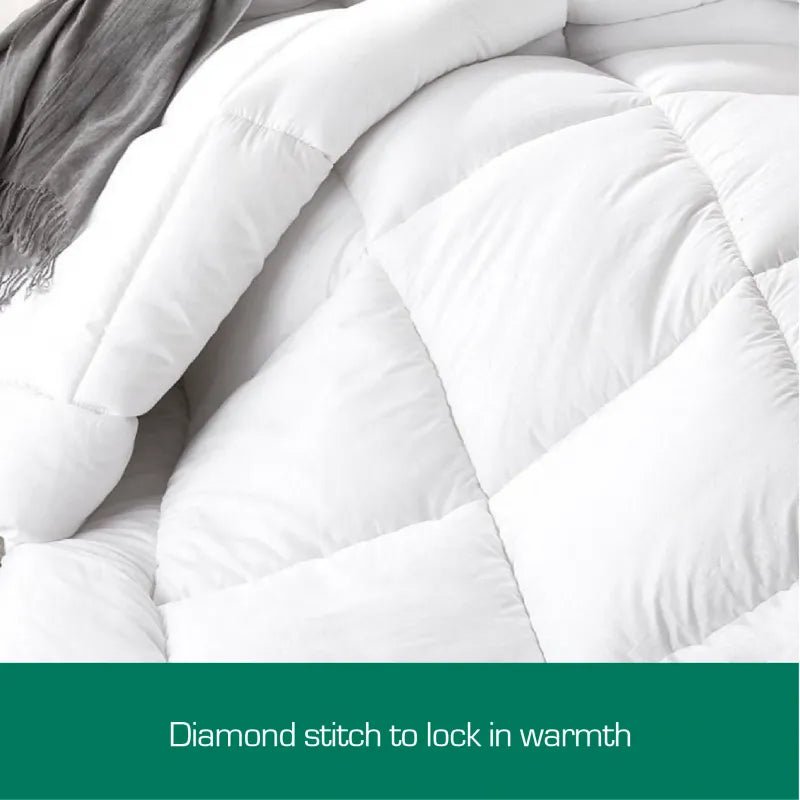 Premium Australian Merino Wool Quilt - 500GSM Warmth, 180x210cm Double Size - Perfect for Winter Bedding & Cozy Home Decor