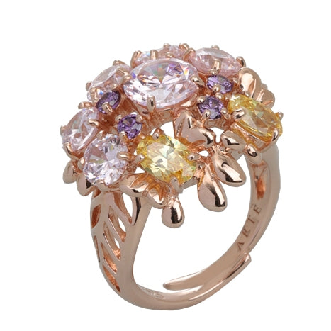 Deseo Spring of Carisma Adjustable Ring for Women - 6 Color Options | Elegant Fashion Jewelry Gift for Valentine's Day, Anniversary & Special Occasions