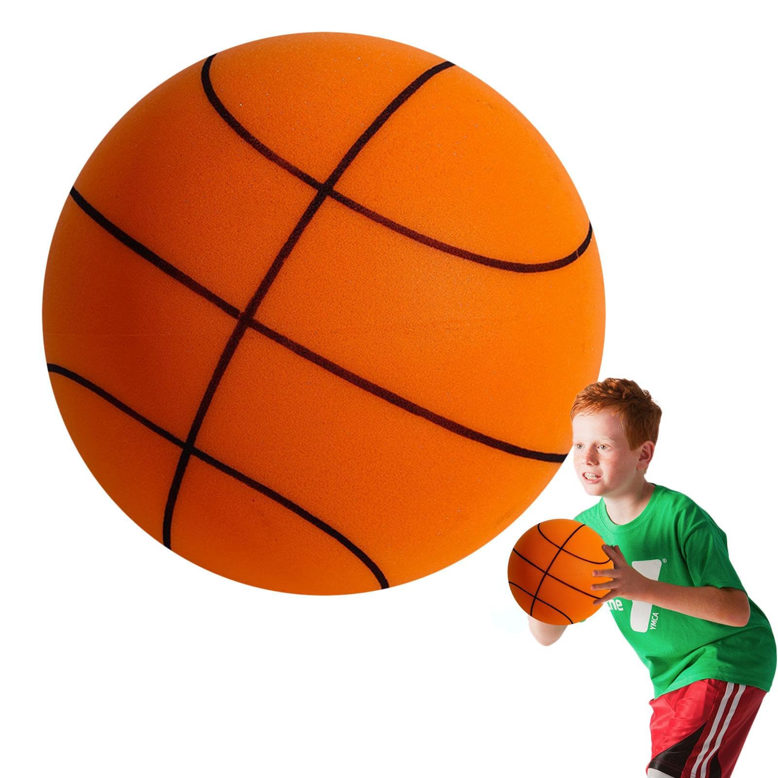 Silent Basketball - Shock Resistant Quiet Ball for Adults | Gym, Home, Indoor Play