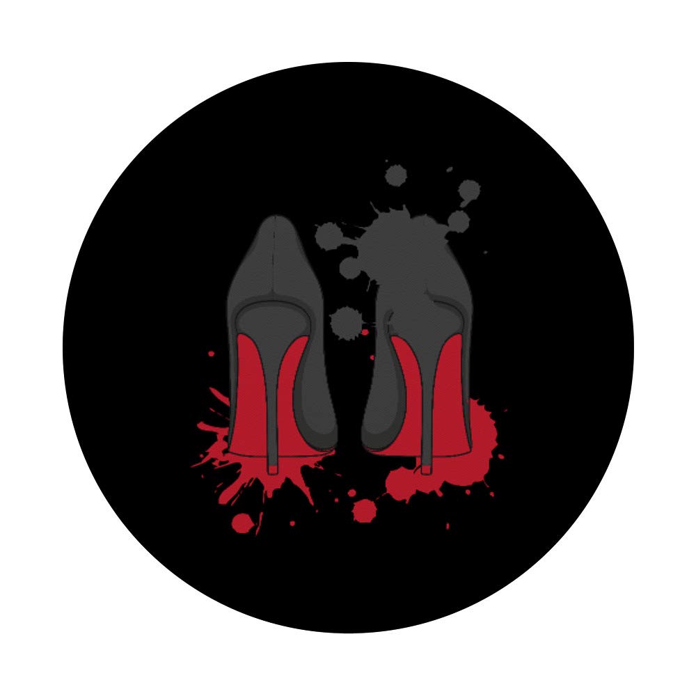 High Heels Stilettos Shoes Women Girl Funny Grip PopSocket PopGrip: Swappable Phone & Tablet Accessory for Fashion Lovers, Perfect for Everyday Use & Gifts