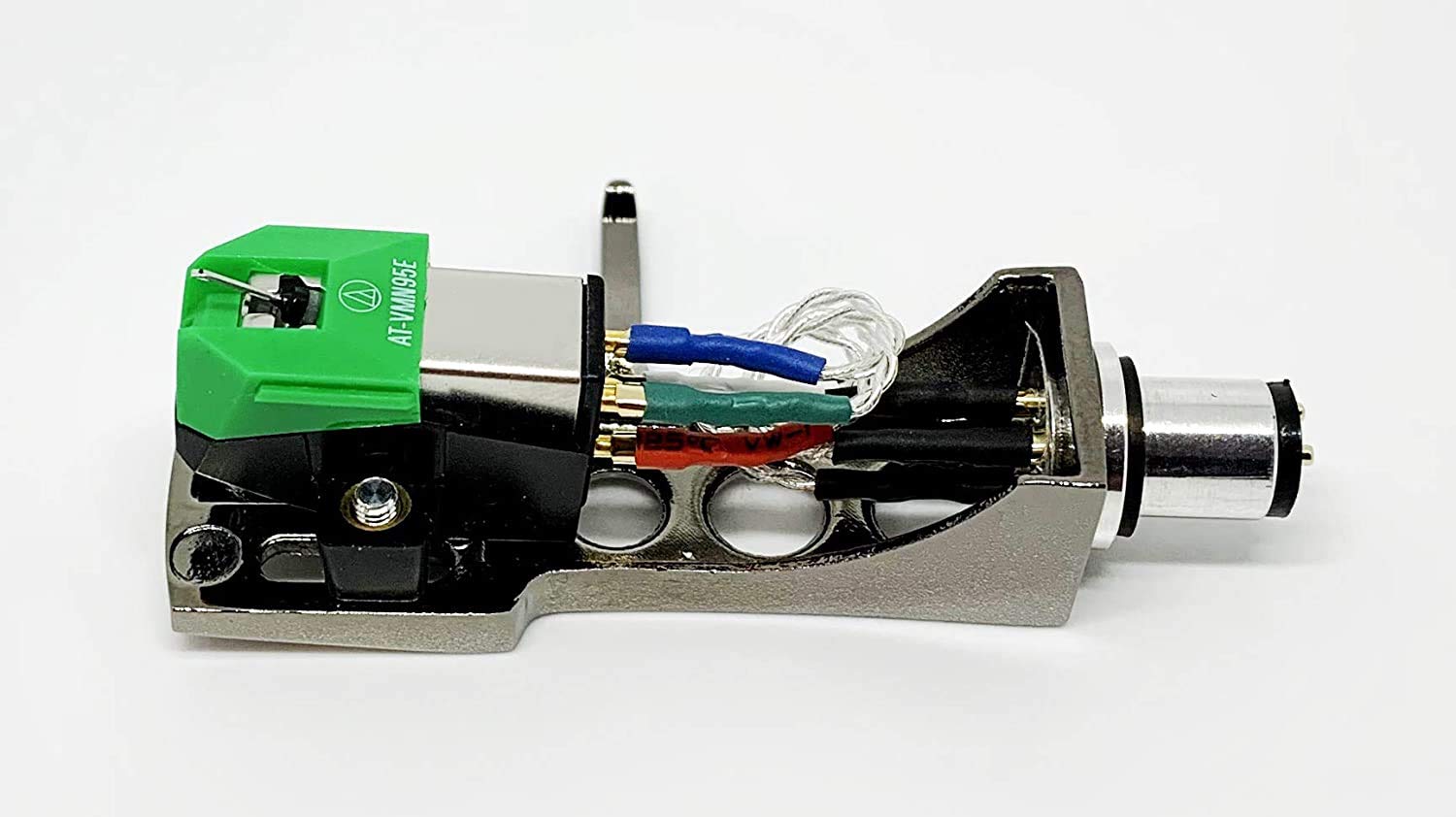 Premium Titanium-Plated Headshell with Mount, Cartridge & Stylus Needle for Pioneer PLX-1000/PL-518/PL-530/PL-A35/PLX-500/PL-560/PL-200/PL-516/PL-255/PL-200X/XL-A700/PL-A45D Turntables - Perfect for DJing, Vinyl Record Playback & Audio Enthusiasts