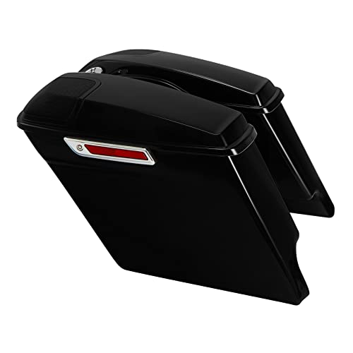 Stretched Saddlebags with 5x7 Cutout Lid