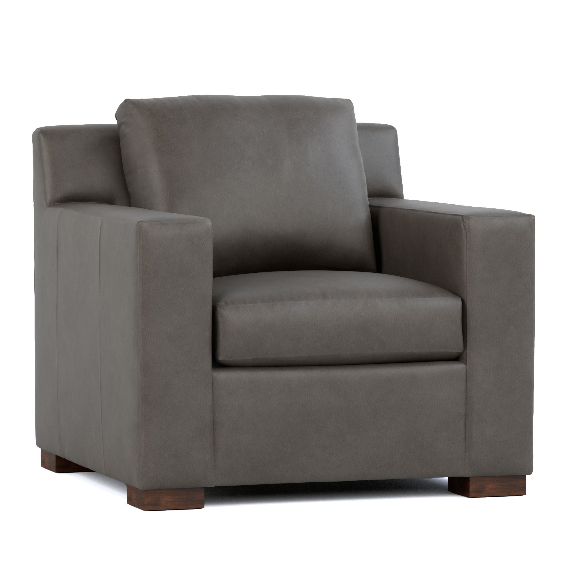 Keene Chair - Modern Accent Chair for Living Room, Bedroom & Office - Stylish Upholstered Armchair with Wooden Legs - Perfect for Relaxing, Reading & Decorating Your Home
