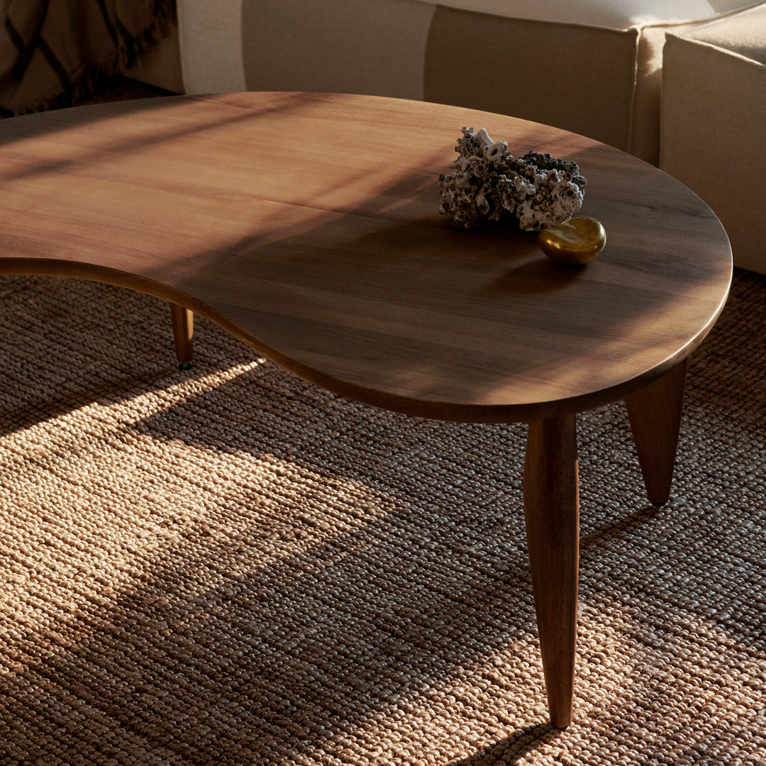 Modern Feve Coffee Table - Stylish & Durable Living Room Center Table for Home Decor - Perfect for Living Rooms, Offices & Lounge Areas