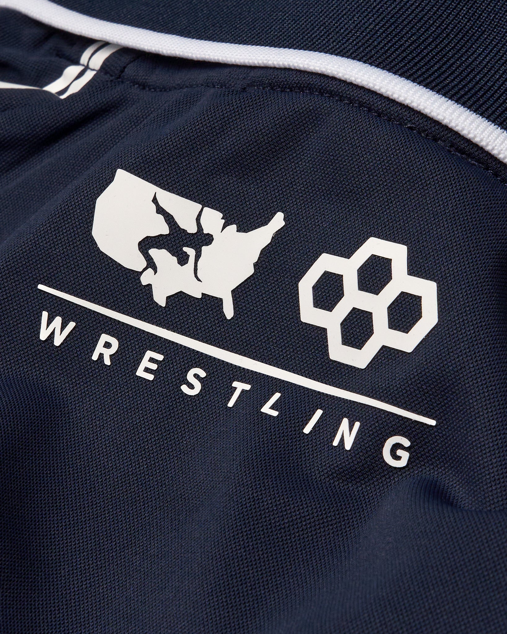 USA Wrestling Chronicle Elite Athletic Polo Shirt - Breathable & Moisture-Wicking Performance Top for Wrestlers & Athletes - Perfect for Training, Competitions & Gym Workouts