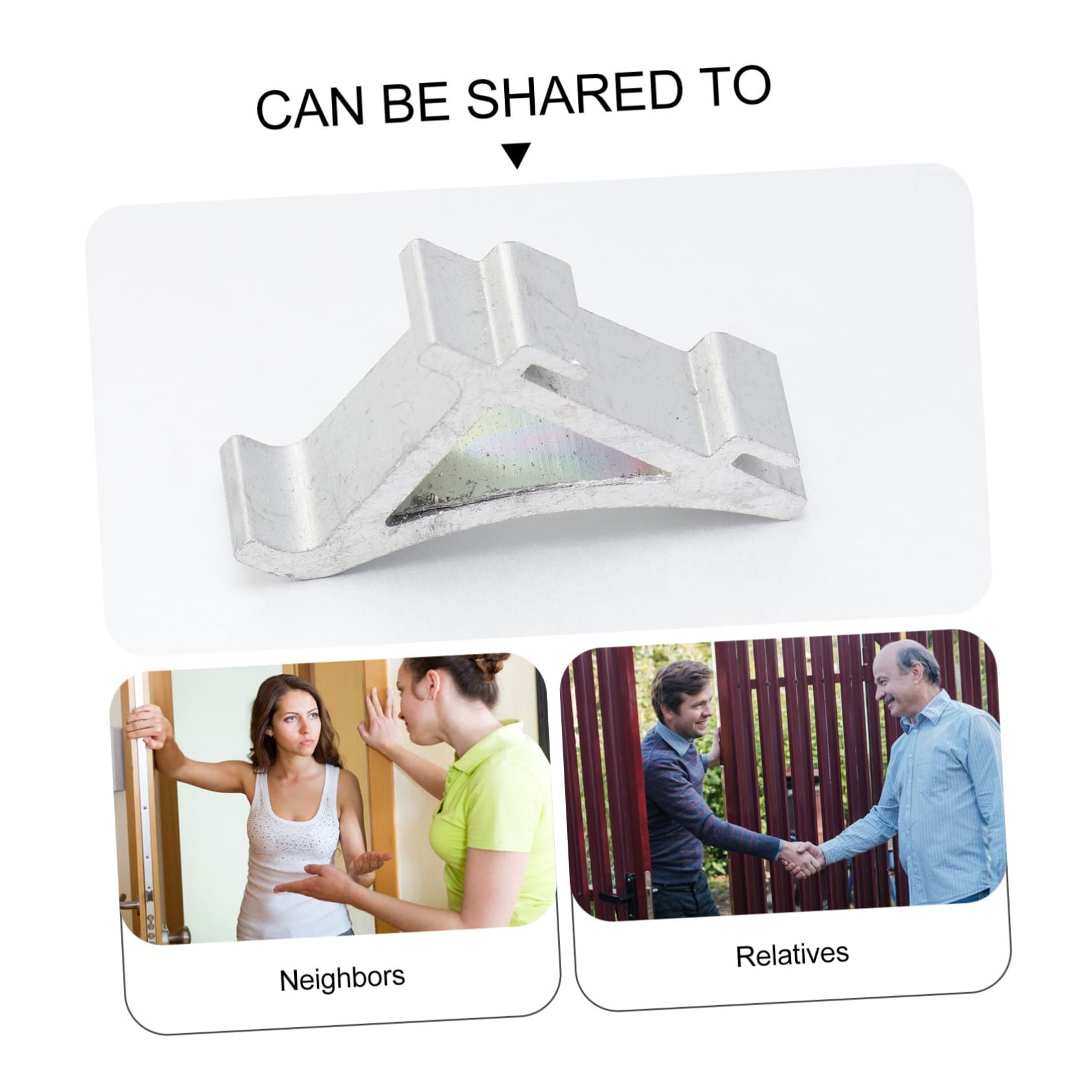 GLEAVI Fridge Shelf Clips - Sturdy Freezer Clips with Dovetail Design for Home & Restaurant Use