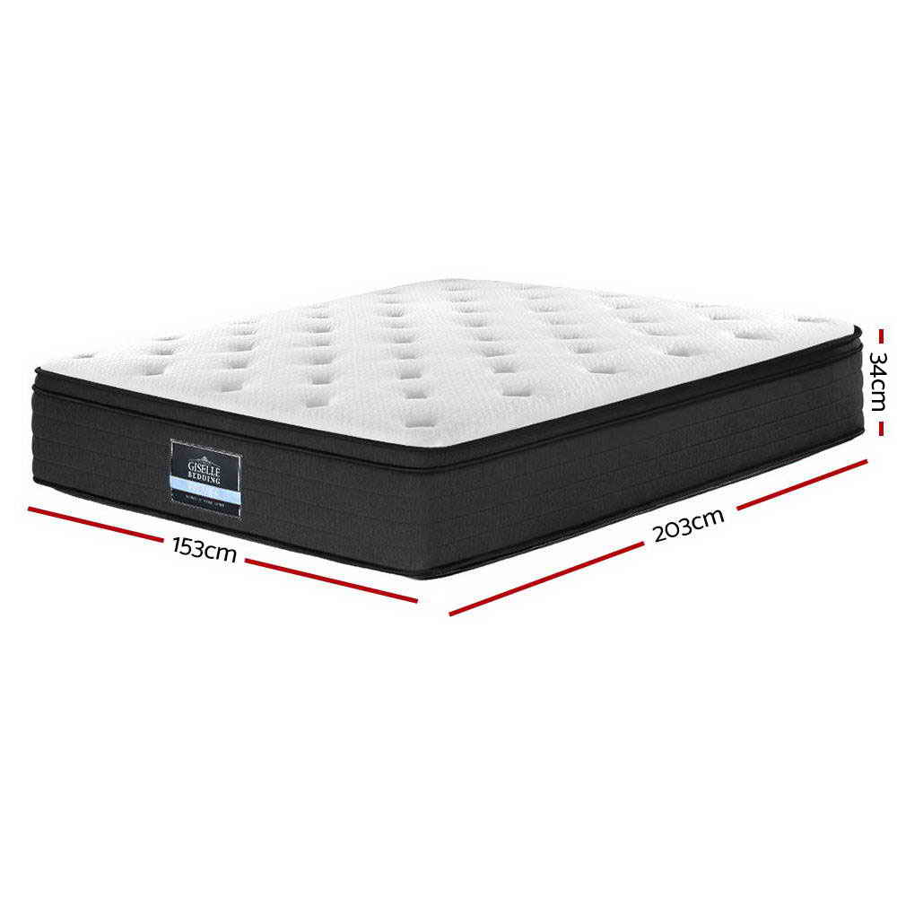 Eve Euro Top Pocket Spring Mattress - 13.4