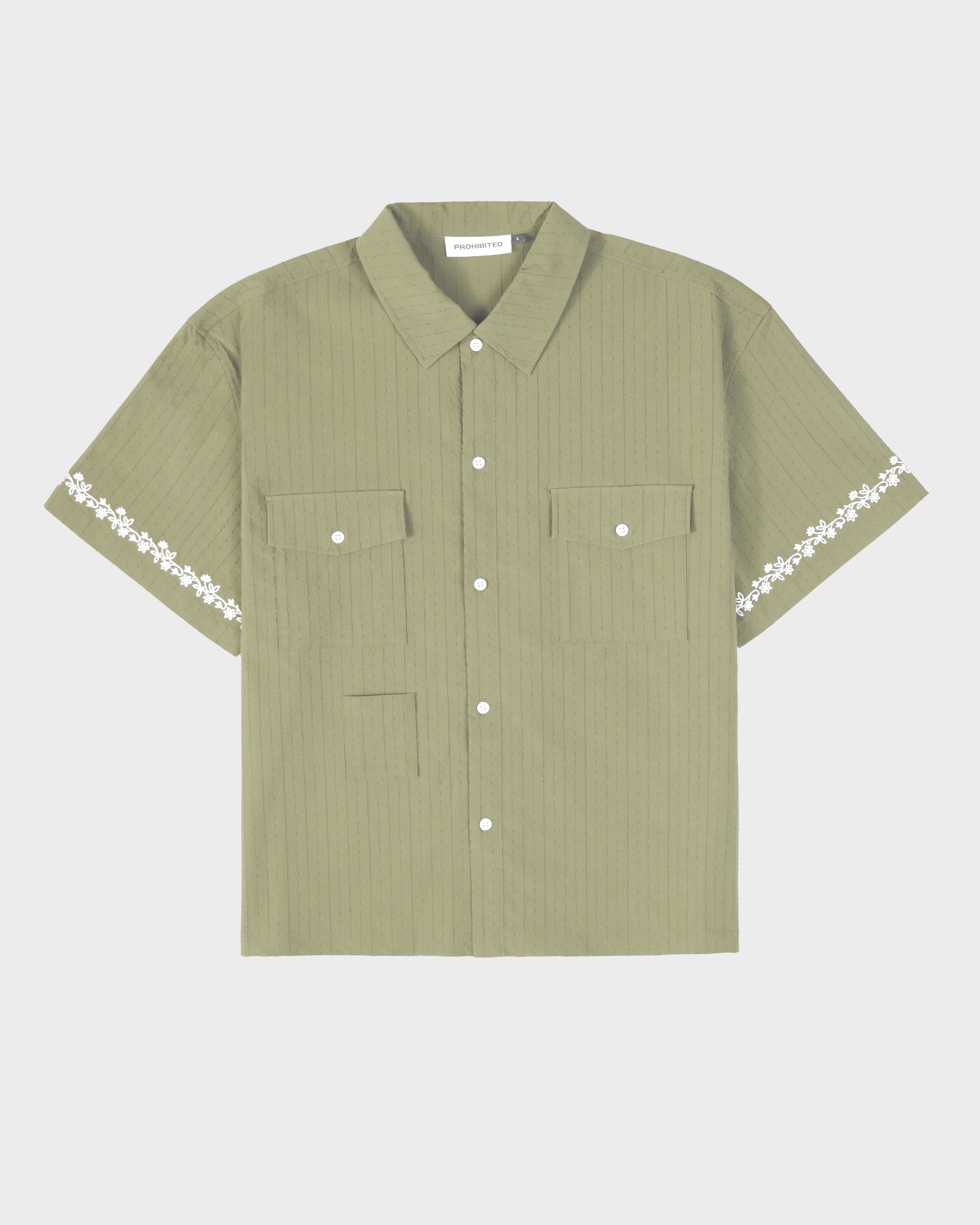 SC Western Shirt for Men - Stylish Green Cowboy Shirt with Pearl Snap Buttons | Perfect for Rodeo, Country Music Festivals & Western Fashion