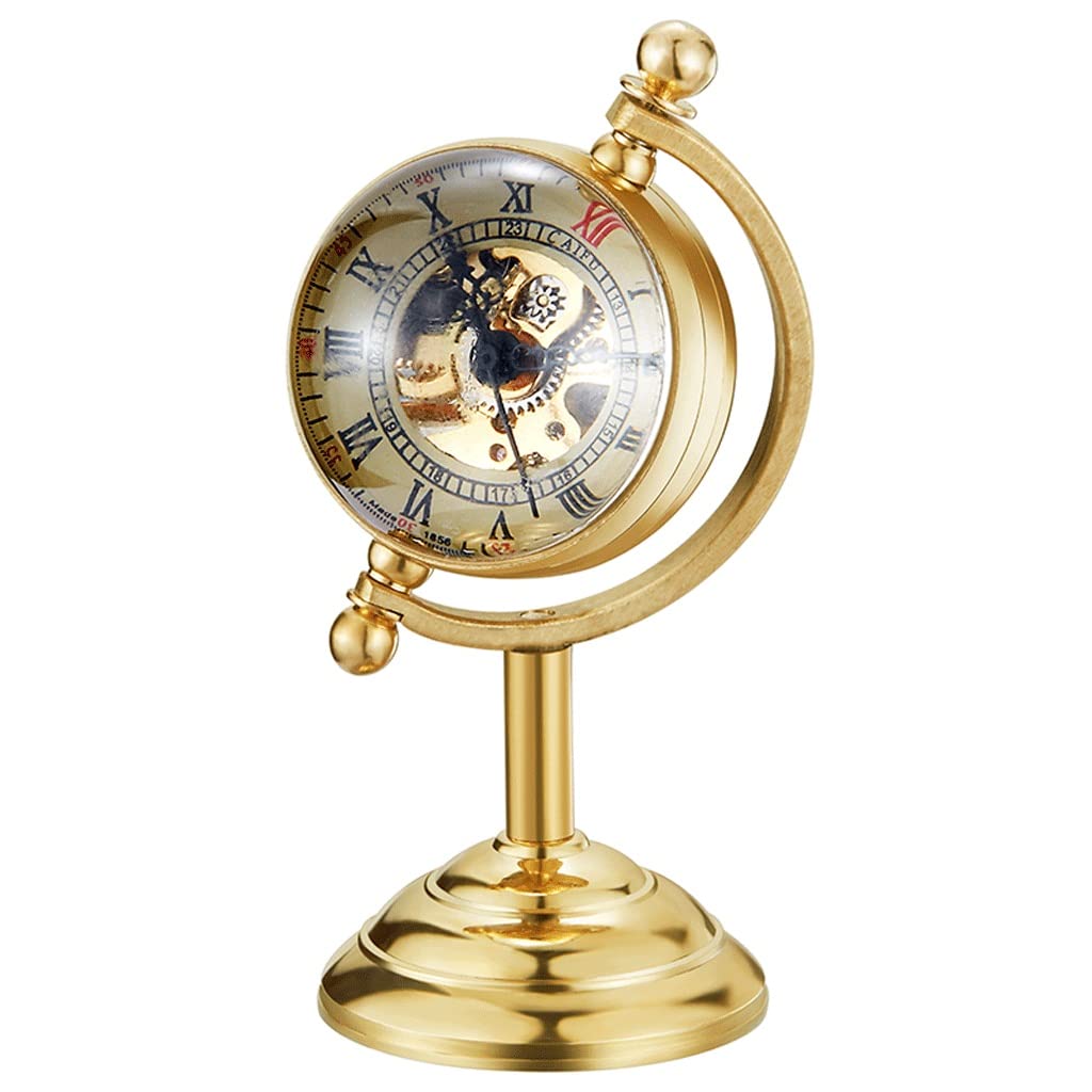 Vintage Mechanical Pocket Watch with Skeleton Design & Roman Numeral Dial - Antique Style Smooth Ball Face for Men & Women | Perfect for Steampunk Fashion, Collector's Display, and Unique Gift Giving