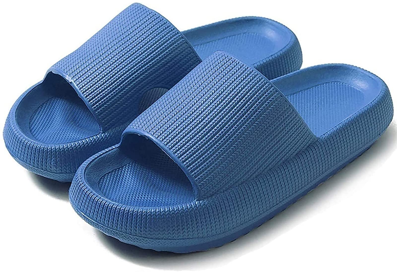 MTDBAOD Quick-Drying Shower Slippers - Non-Slip Bathroom Sandals with Soft Cushion & Open Toe Design - Lightweight House Slippers for Indoor/Outdoor Use - Perfect for Bathroom, Poolside, Spa & Home Comfort