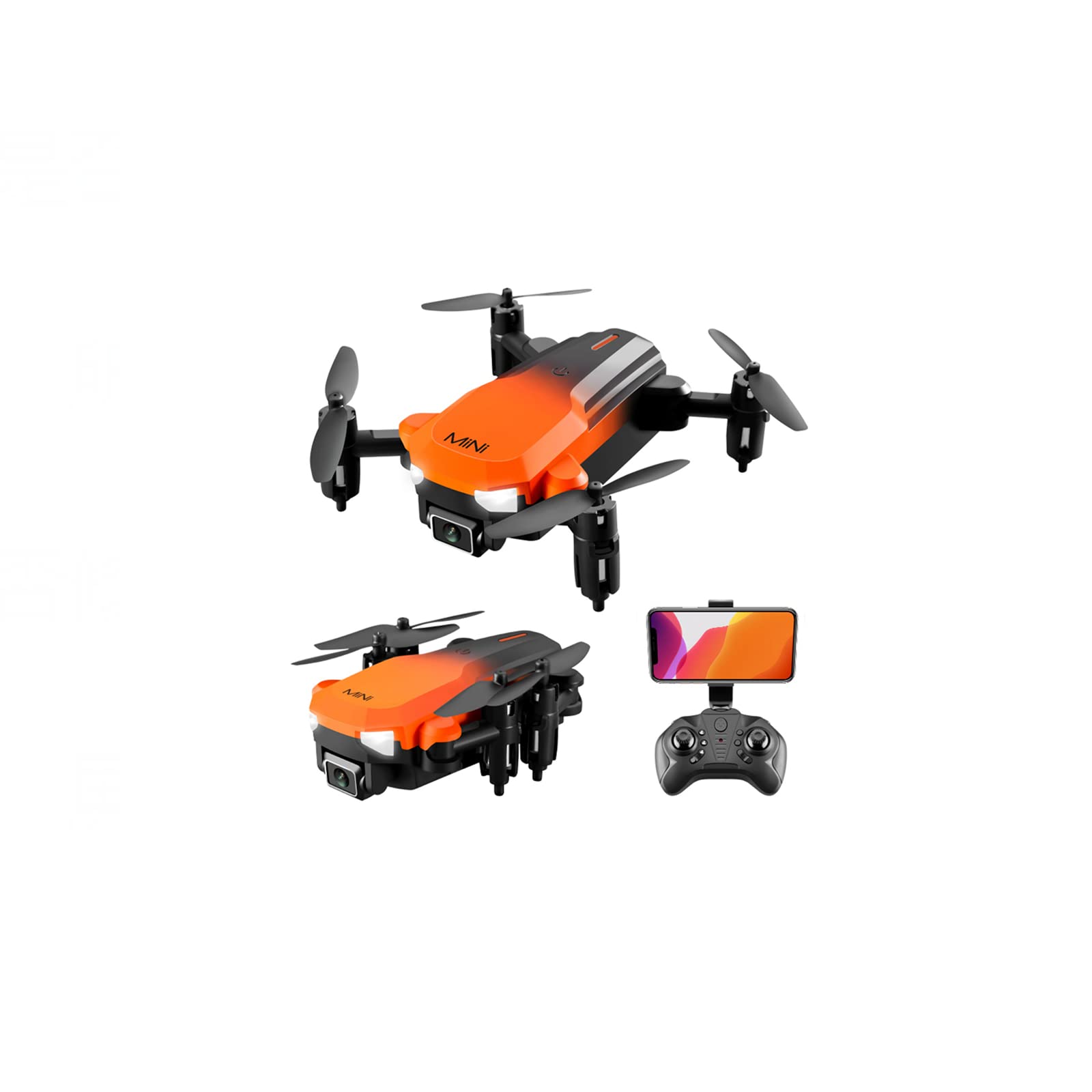 **Foldable RC Quadcopter Drone with Altitude Hold & Headless Mode - Best Drone for Adults, Kids & Beginners - Perfect Gift for Boys & Girls (Indoor/Outdoor Flying, Aerial Photography, Fun Family Activities)**