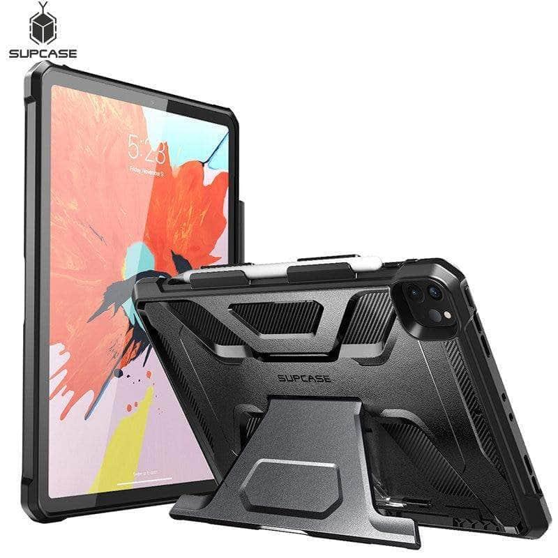 SUPCASE iPad Pro 12.9 Case 2021 - Shockproof Rugged Protective Cover with Kickstand | Full Body Protection for iPad Pro 12.9 (5th/6th Gen) | Perfect for Work, Travel & Outdoor Activities