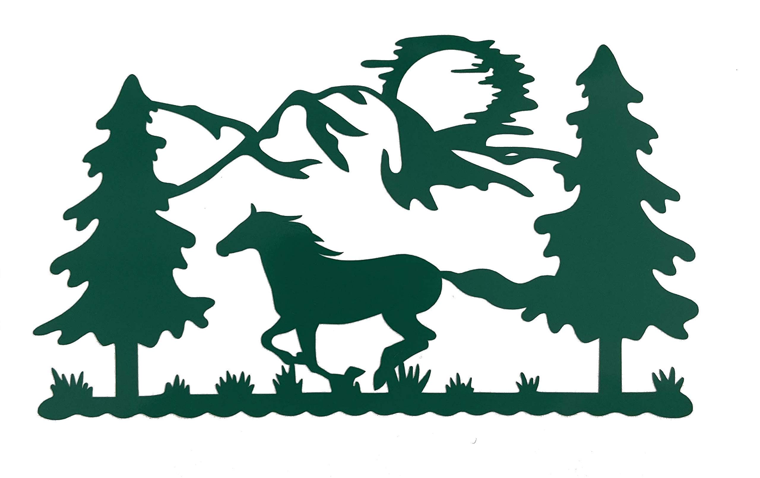 Custom Horse Vinyl Decal - Personalized Equestrian Sticker for Cars, Laptops, Tumblers | Waterproof & Durable | Perfect for Horse Lovers, Riders & Gifts | Great for Windows, Notebooks, Riding Gear