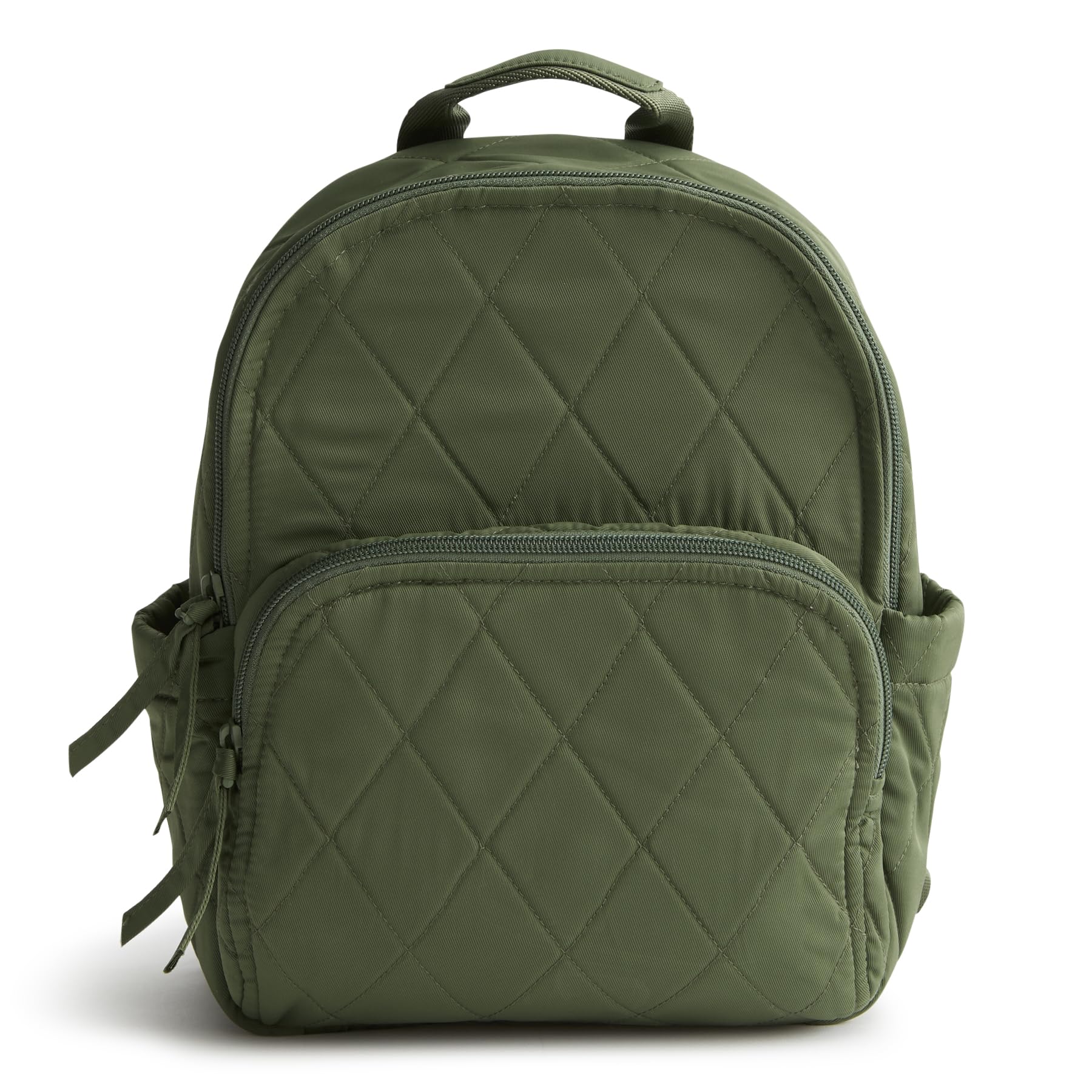 Vera Bradley Women's Small Banbury Backpack - Performance Twill, Bronze Green, One Size - Perfect for Work, School & Travel