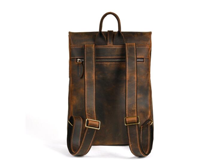 Handmade Women's Leather Backpack Purse - Stylish & Durable for Work, Travel & Everyday Use