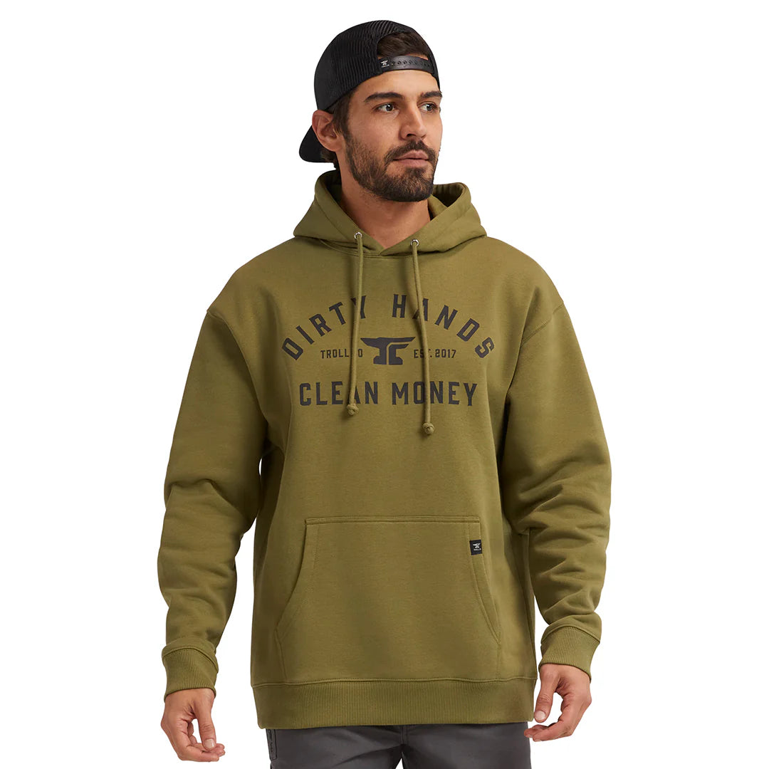 Troll Co Men's DHCM Classic Hoodie - Premium Cotton Pullover Sweatshirt for Casual Wear, Street Style & Outdoor Activities