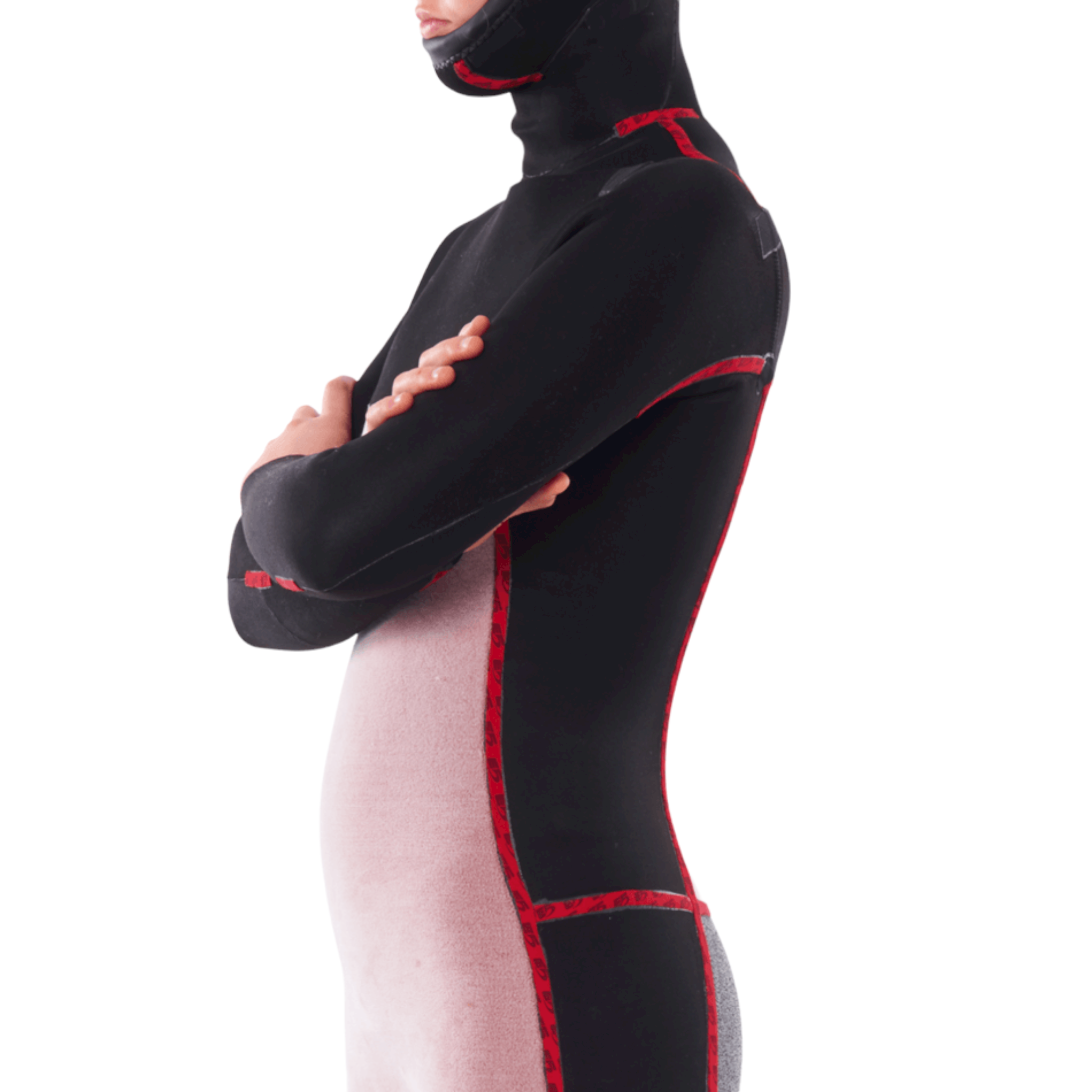 Rip Curl Women's Dawn Patrol 5/4 Chest Zip Hooded Wetsuit - Premium Neoprene Full Body Wetsuit for Surfing, Diving & Water Sports - Cold Water Protection & Comfort Fit