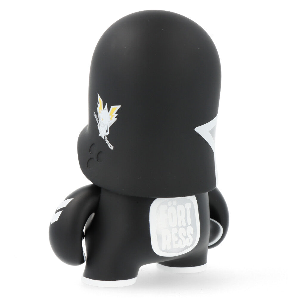 6 Pack Teddy Troops 2.0 Series Basic Black Plush Stuffed Animals - Perfect for Kids' Bedroom Decor, Birthday Gifts & Nursery Room Essentials