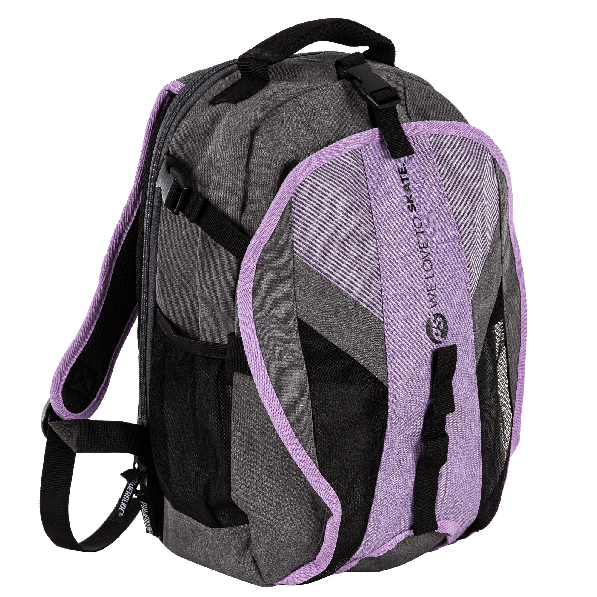 Premium Fitness Backpack for Gym & Workout - Dark Grey & Purple Water-Resistant Sports Bag for Men & Women - Perfect for Gym, Travel & Outdoor Activities