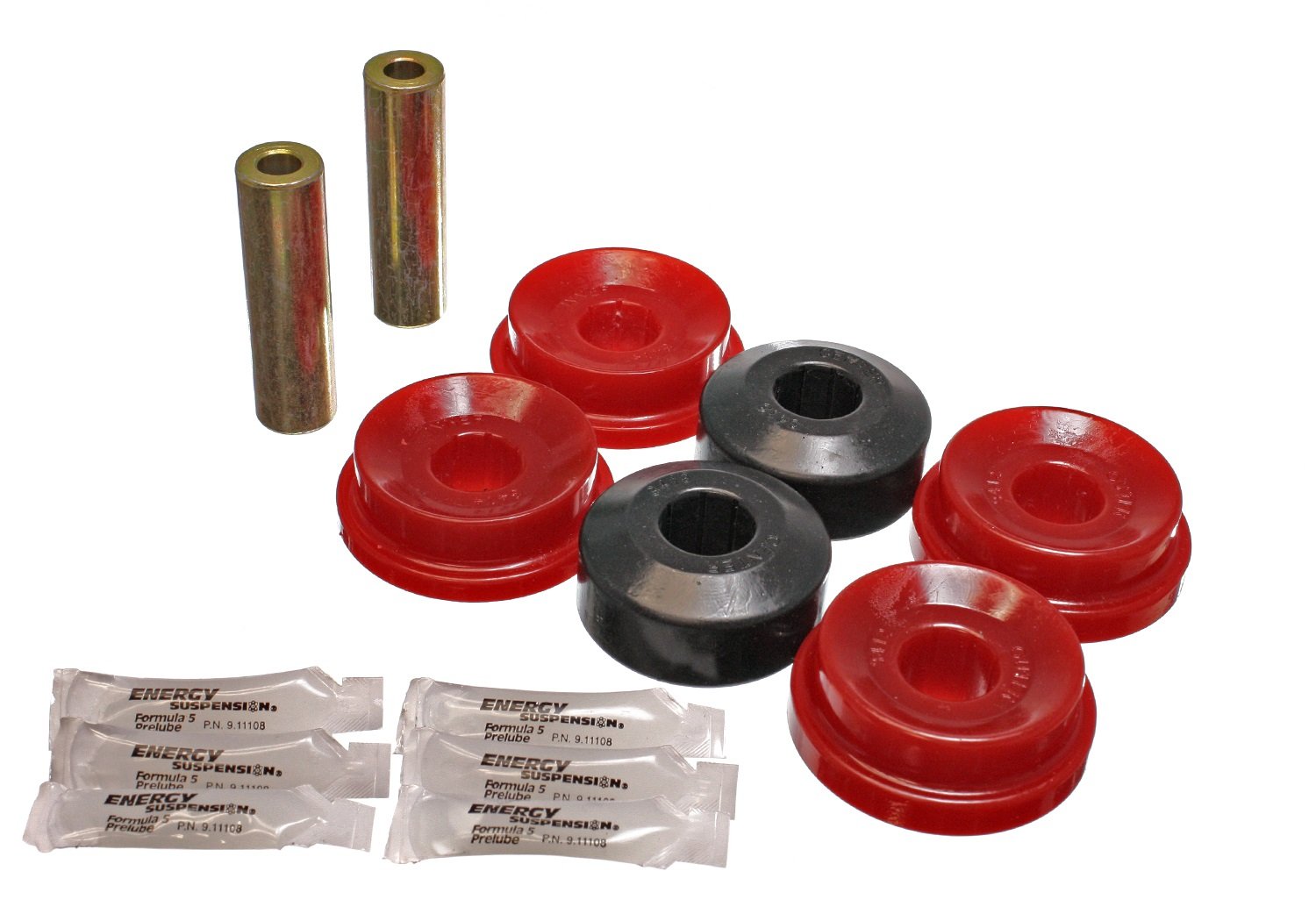 Energy Suspension 15.3118R Rear Axle Beam Bushing Set - High Performance Polyurethane Bushings for Smooth Ride & Enhanced Handling - Perfect for Off-Roading, Racing & Daily Driving