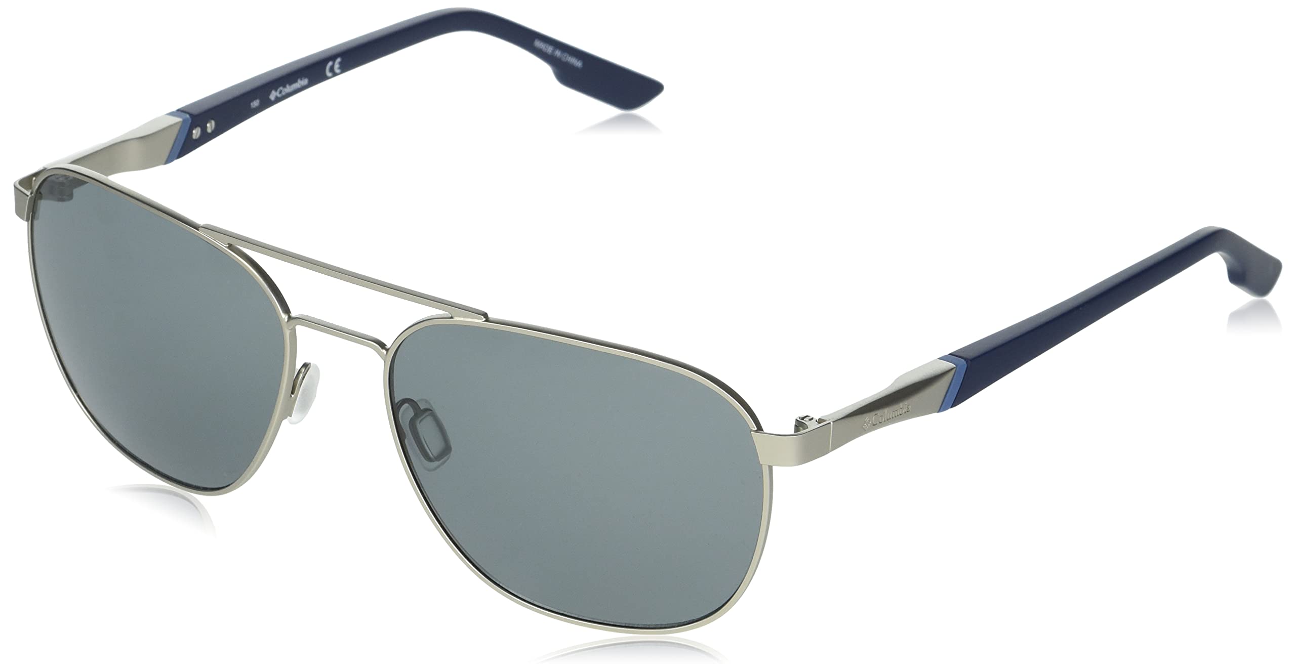 Columbia Men's Navigator Pilot Sunglasses - Polarized Aviator Sunglasses for Men, UV Protection, Lightweight & Durable for Driving, Outdoor Sports & Travel