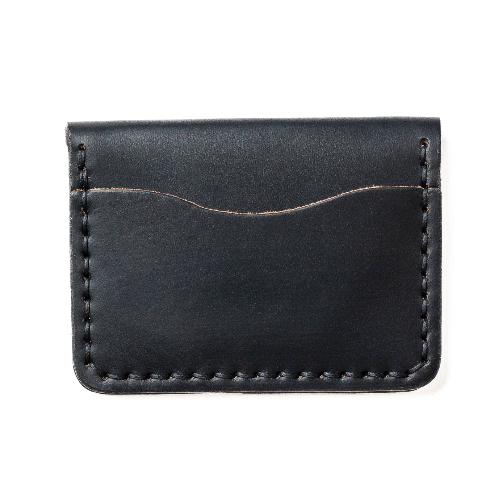 Genuine Leather 5 Card Holder Wallet - Slim RFID Blocking Minimalist Wallet for Men & Women - Perfect for Everyday Use, Travel, and Business
