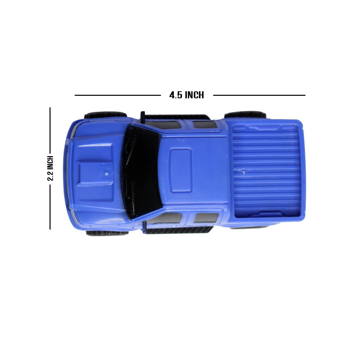 Ekan Jeep Racing Pull Back Toy Car for Kids - Best Gift for Boys & Girls - Fun Outdoor & Indoor Play Toy for Birthday & Holidays