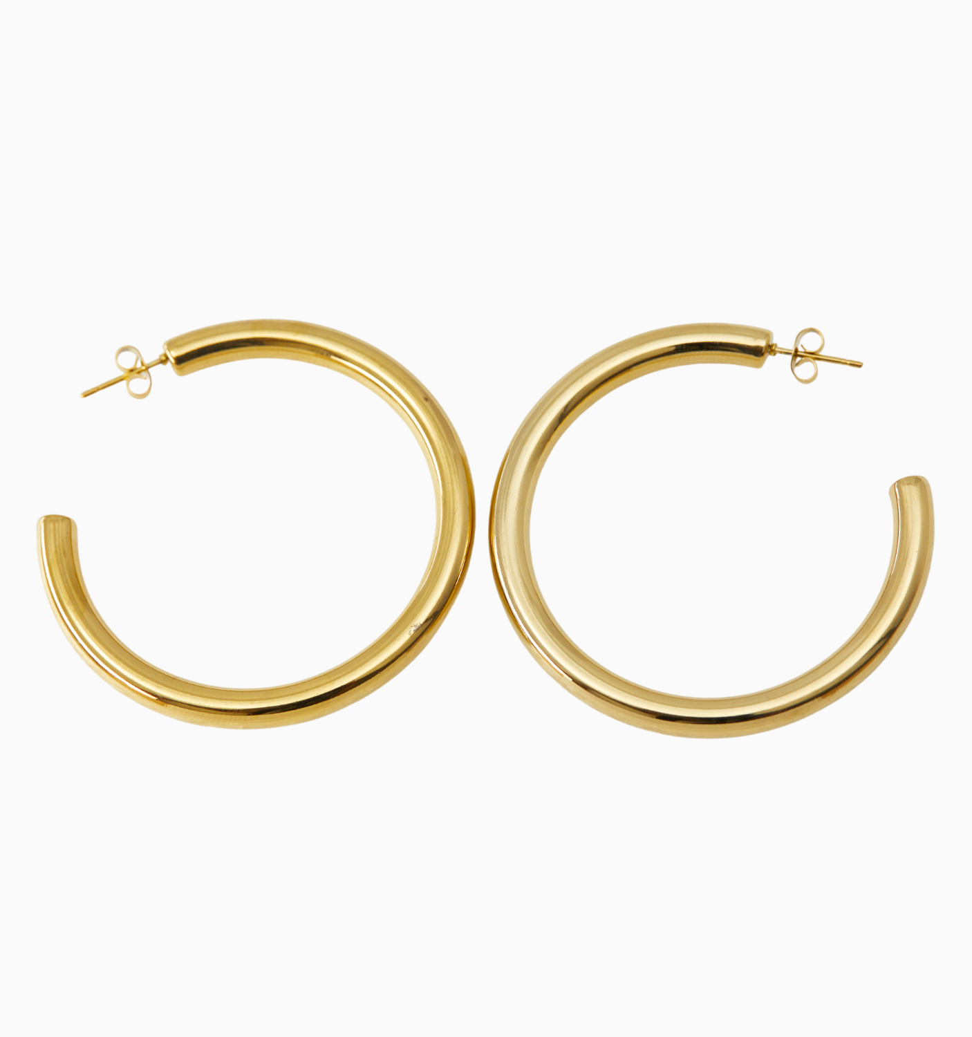 Stylish Hoop Earrings for Women - Set of 2 (Gold & Silver) - Perfect for Everyday Wear, Parties & Gifts
