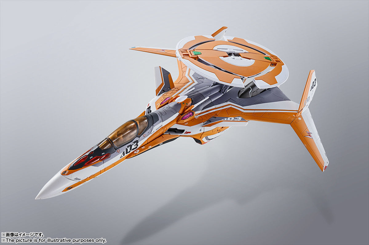 Bandai DX Chogokin Macross Delta VF-31E Siegfried Super Dimension Fortress Action Figure - Collectible Anime Model for Display & Play