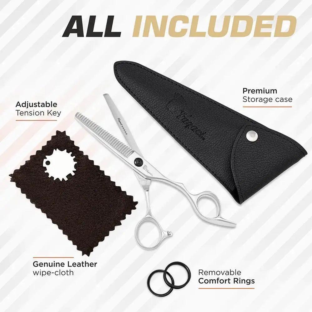 Professional Ultra-Thin Hair Thinning Shears for Stylists - Precision Texturizing & Blending Scissors for Salon & Home Haircutting