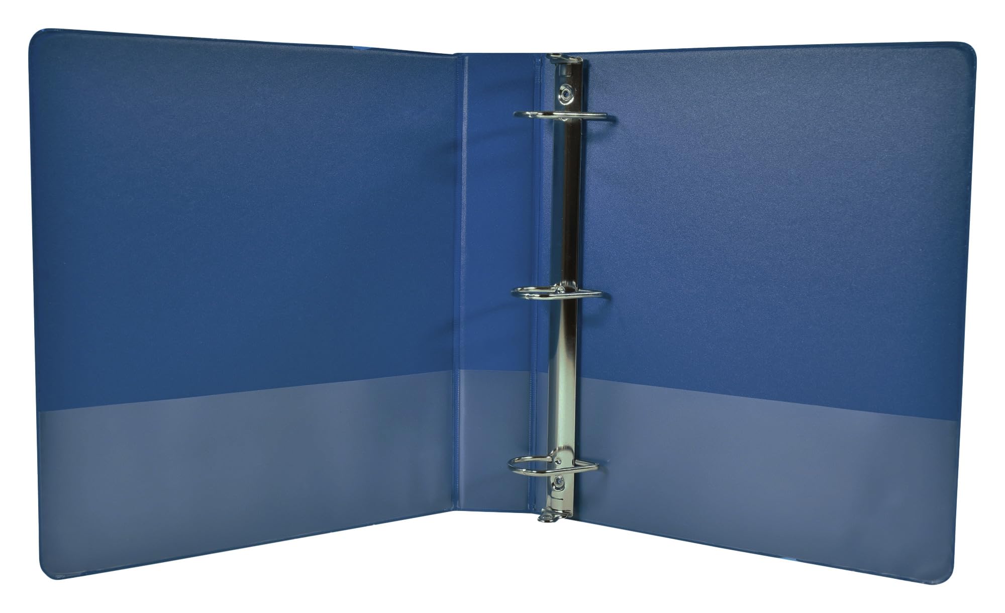 Premium 2-Inch Blue Polypropylene D-Ring Binder for School & Office - Organize Documents, Notes & Projects with Durable 3-Ring Binder for Students, Teachers & Professionals