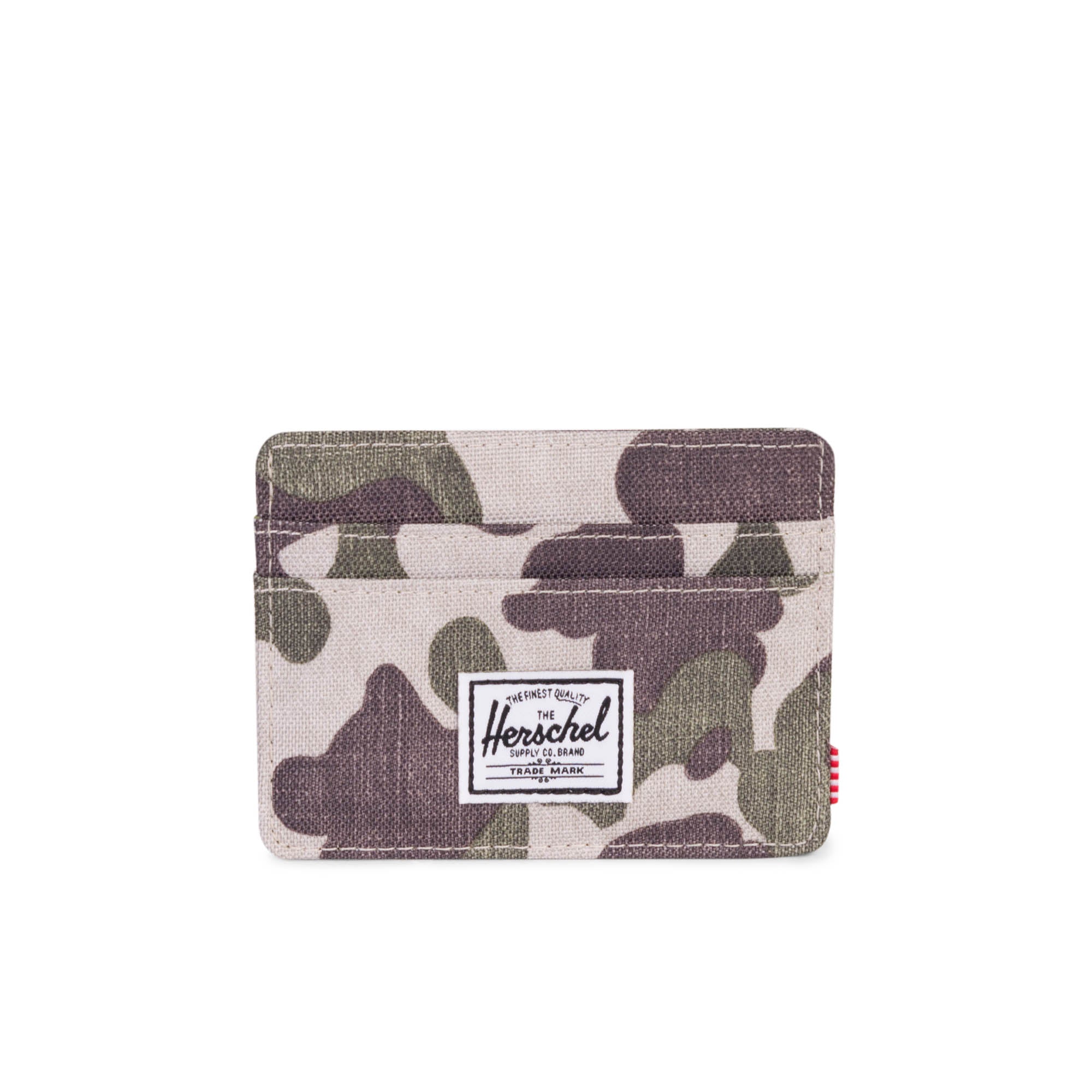 Herschel Charlie Wallet - Frog Camo Design RFID Blocking Bifold Wallet for Men | Perfect for Travel, Work & Everyday Use