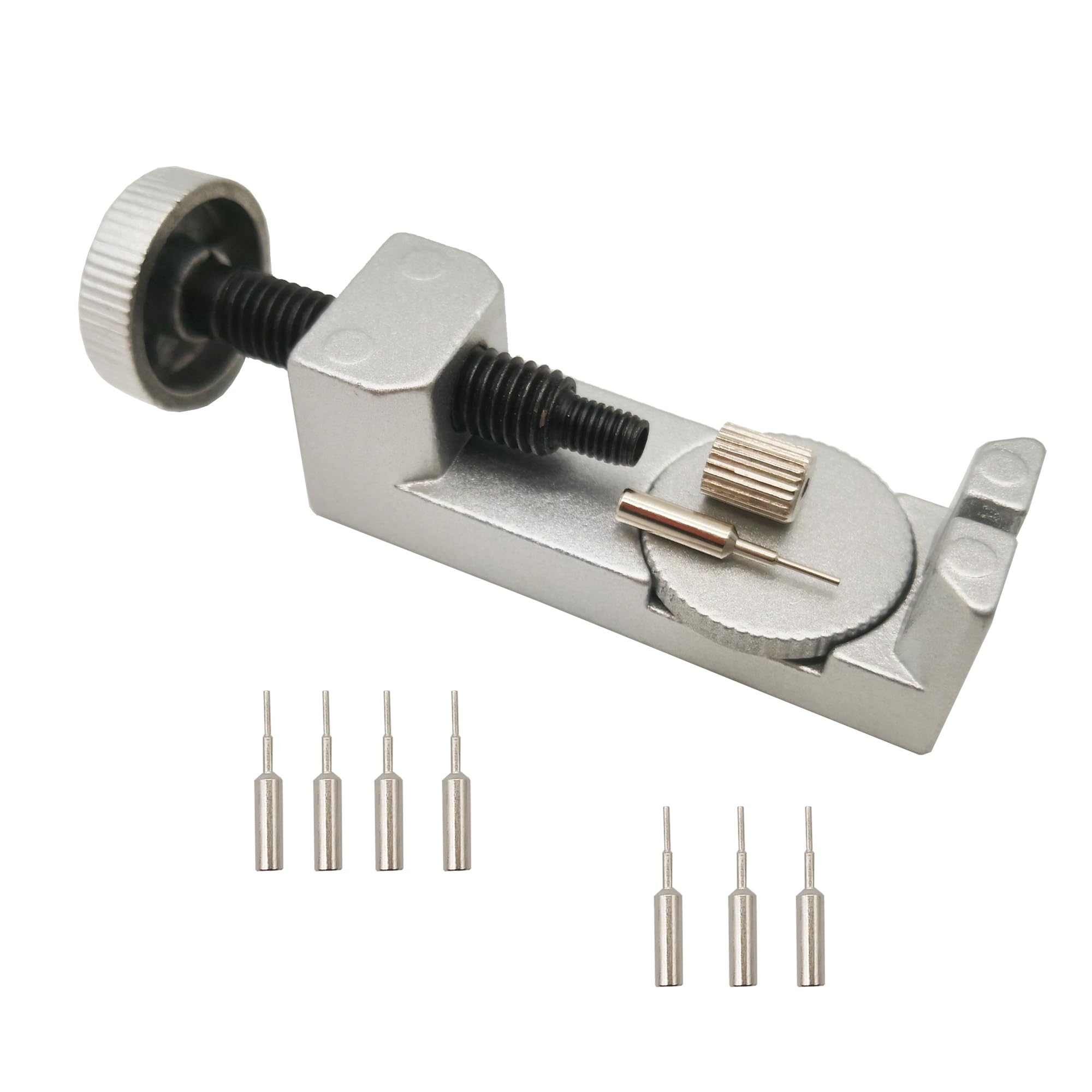 Professional Watch Link Removal Tool Kit with 10 Extra Pins - Stainless Steel Watch Band Sizing Adjustment Tool for Bracelet Repair - Perfect for Watch Repair Shops, Jewelers & DIY Watch Maintenance