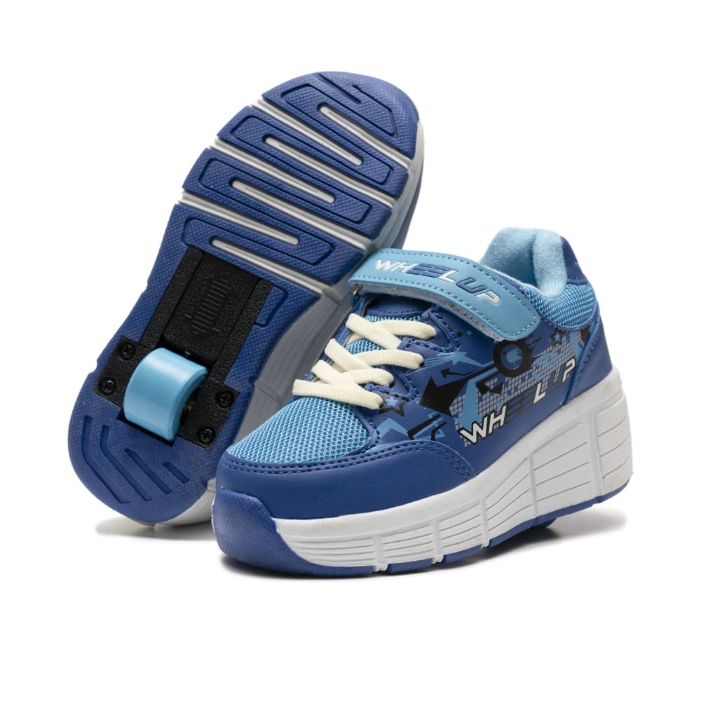 SDSPEED Kids Roller Skates - Adjustable Wheeled Sneakers for Boys & Girls | Lightweight Roller Shoes with LED Wheels | Perfect for Outdoor Play, Birthday Gifts & Skate Park Fun