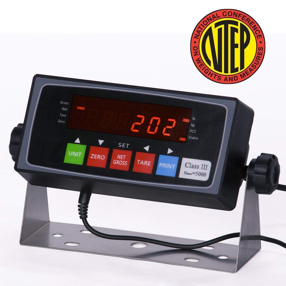 **Stainless Steel Bench Scale for Kitchen & Restaurant - 130lb Capacity, 0.002lb Accuracy, USB Powered - Perfect for Weighing Food, Pizza, Ingredients & Commercial Use**