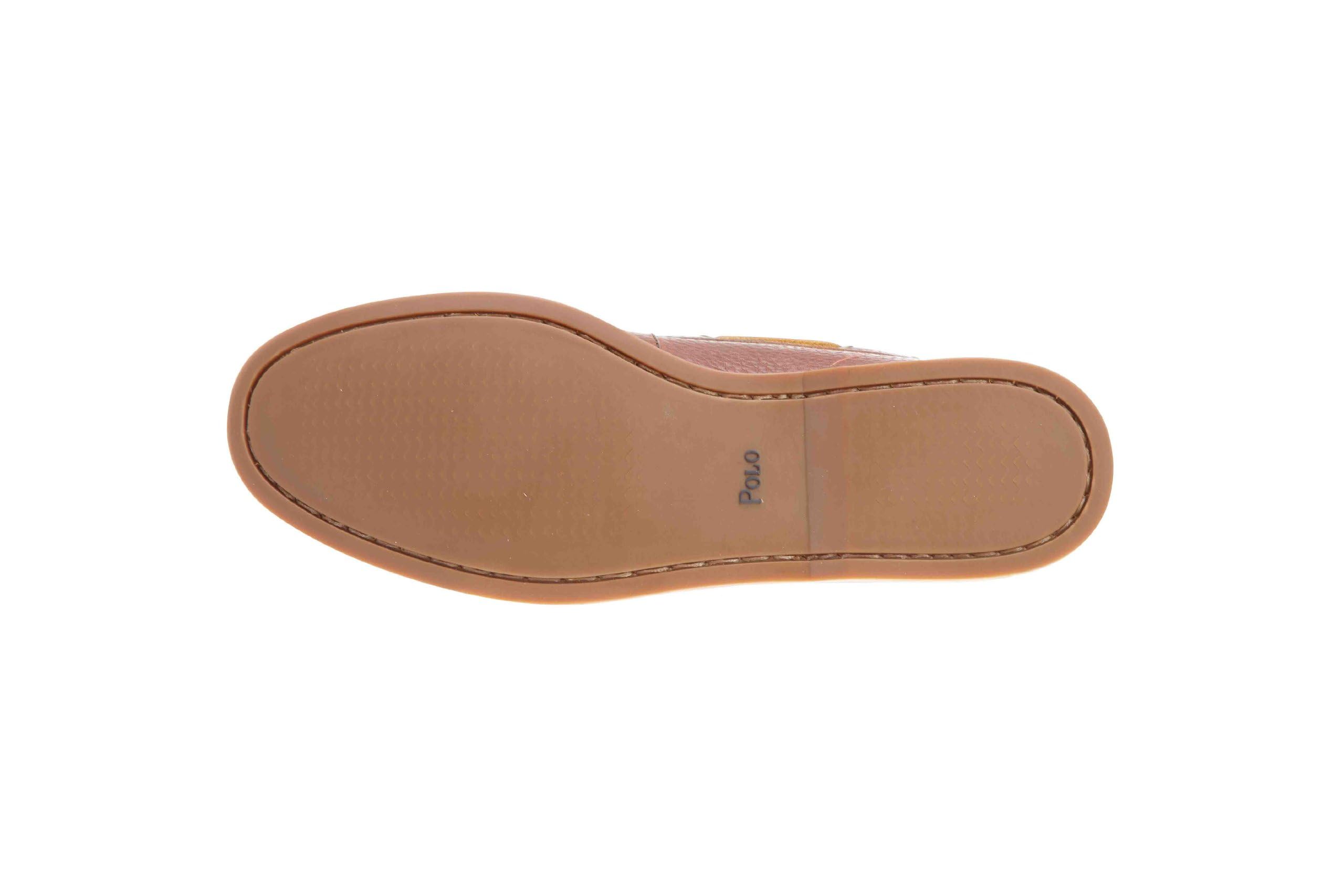 Ralph Lauren Men's Bienne Boat Shoes - Classic Leather Loafers for Casual & Preppy Style | Perfect for Sailing, Driving & Everyday Wear